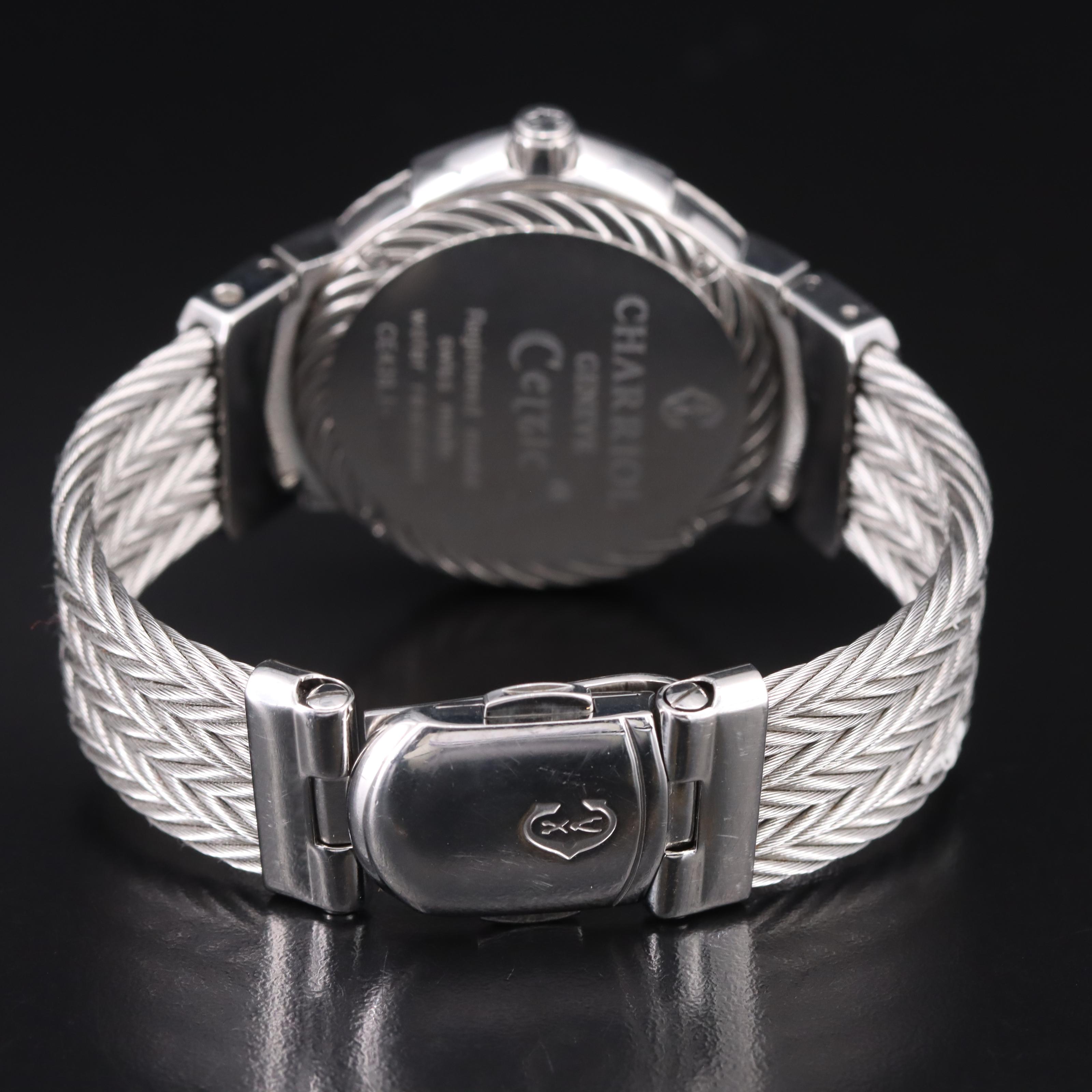 Charriol Celtic Mother-of-Pearl Dial Watch with Date