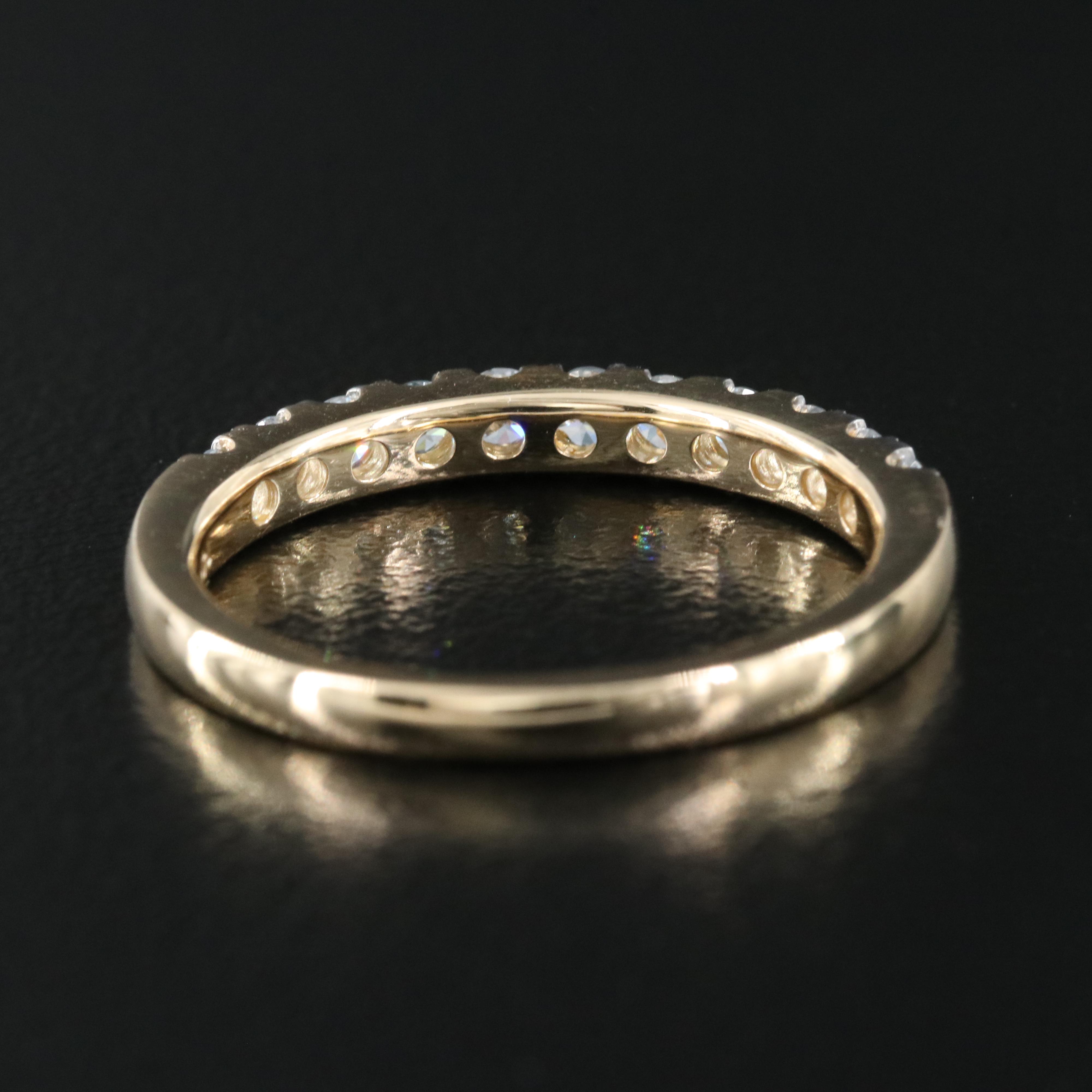 14K 0.50 CTW Lab Grown Diamond Ring with IGI Online Report