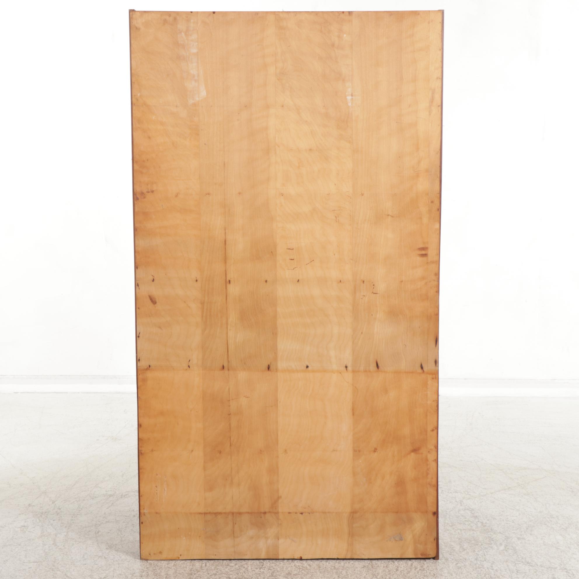 Custom Rustic Cherrywood Bookcase, Late 20th Century