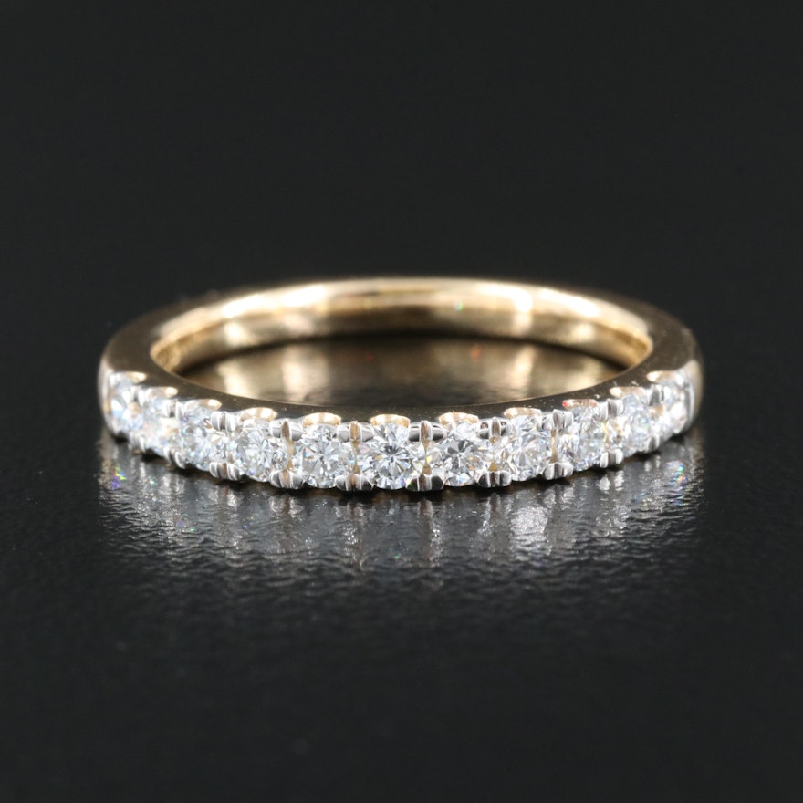 14K 0.50 CT Lab Grown Diamond Ring with IGI Online Report