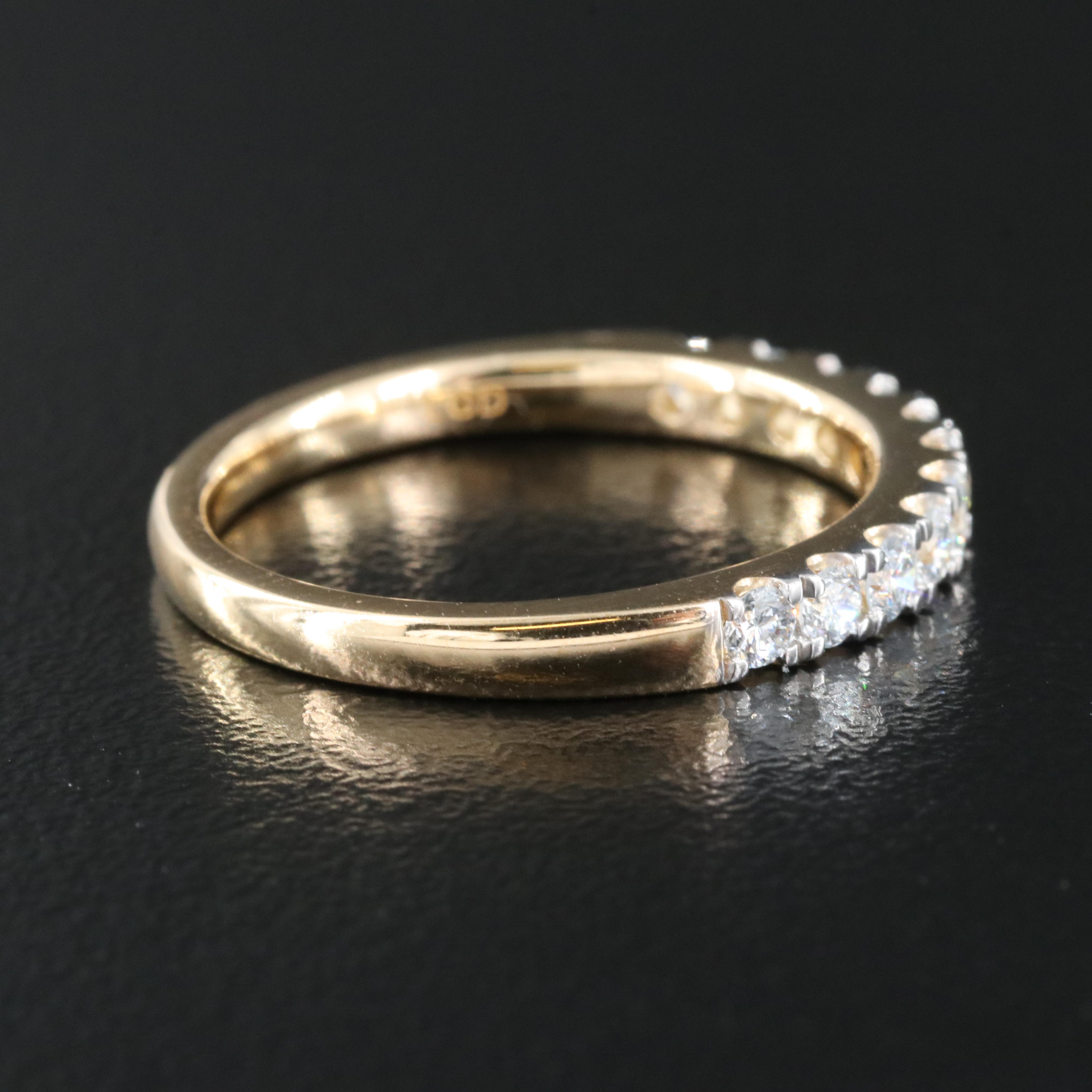 14K 0.50 CT Lab Grown Diamond Ring with IGI Online Report