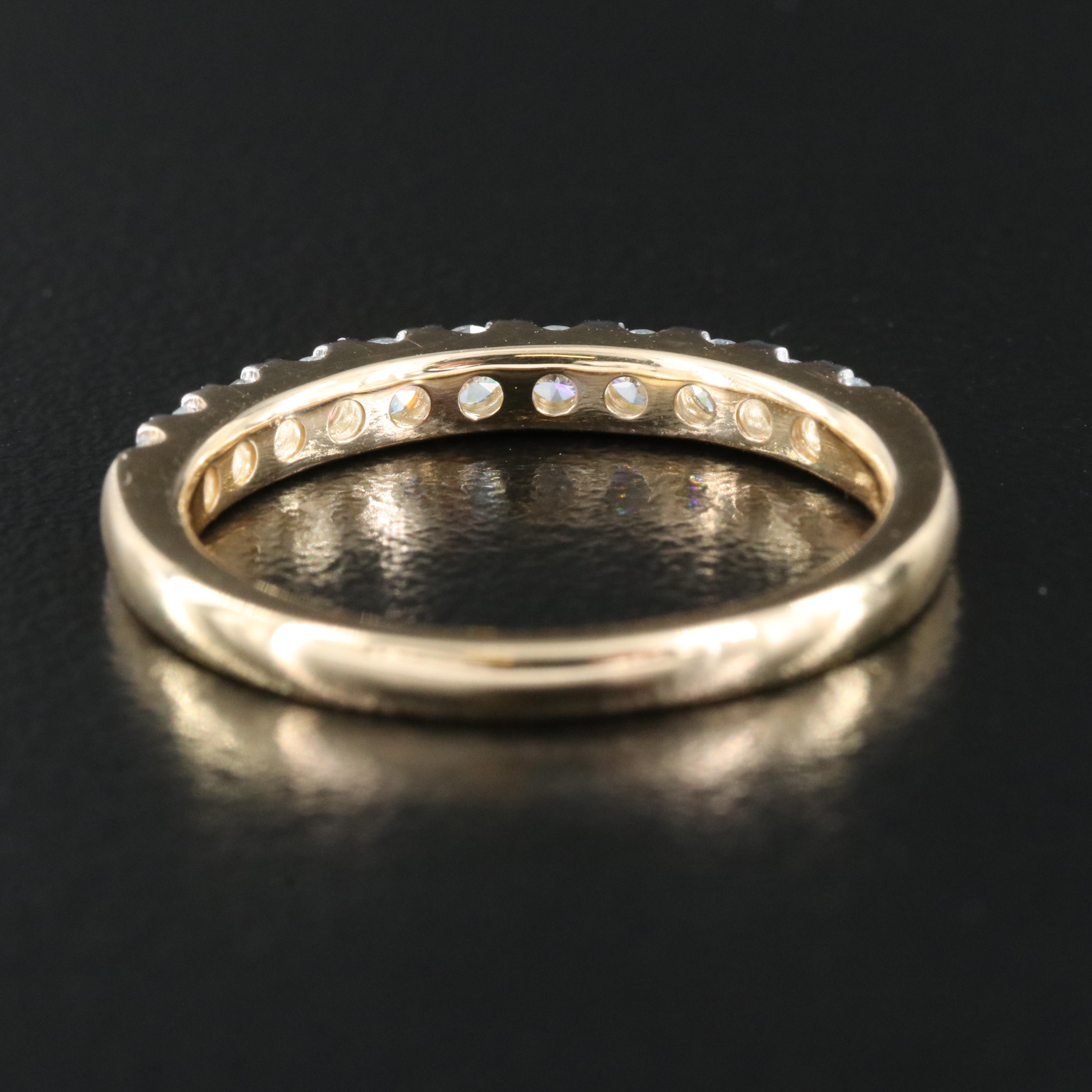 14K 0.50 CT Lab Grown Diamond Ring with IGI Online Report