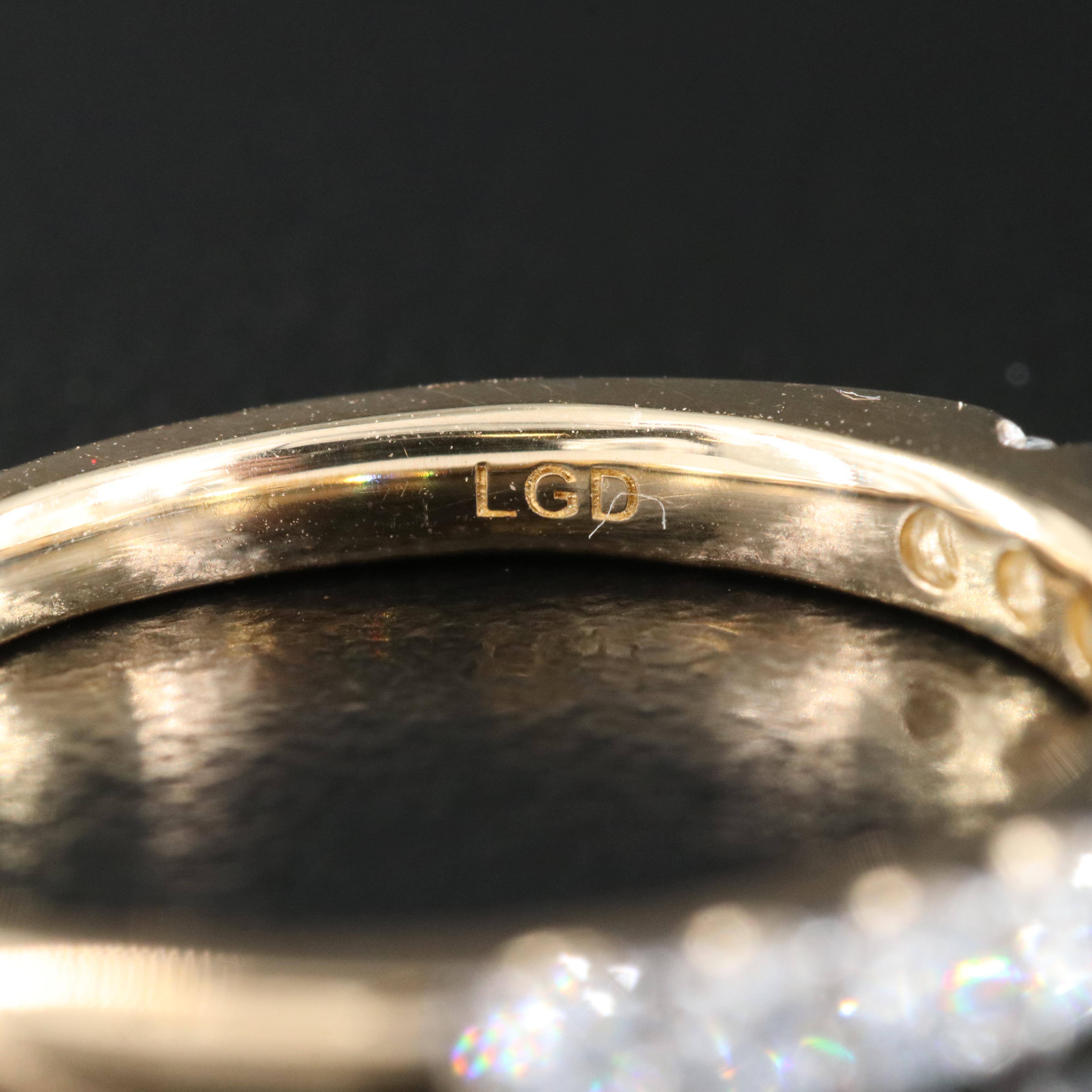 14K 0.50 CT Lab Grown Diamond Ring with IGI Online Report