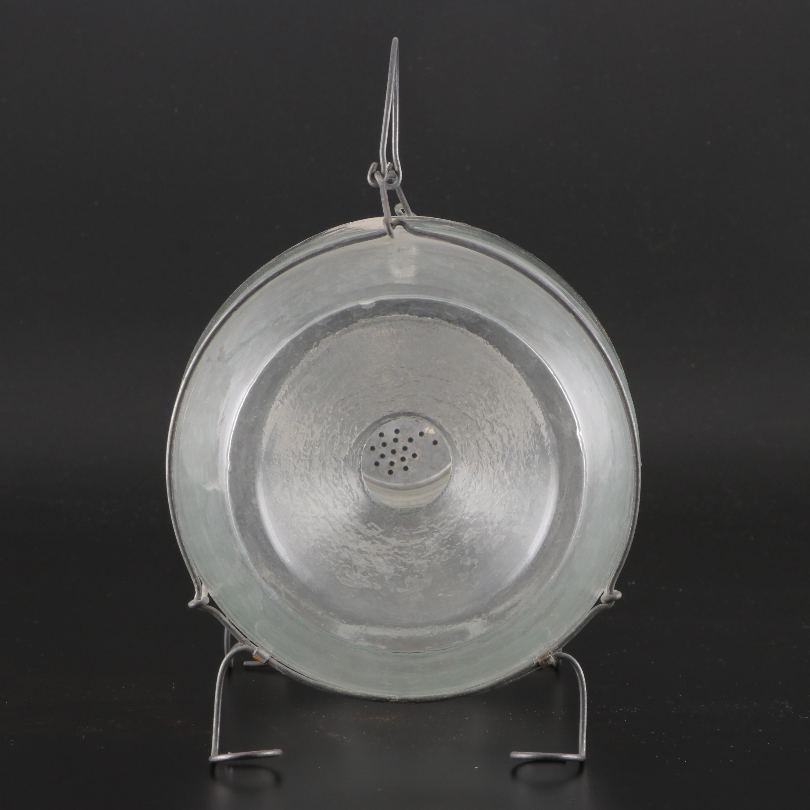 C.F. Orvis Glass Minnow Trap with Wire Stand