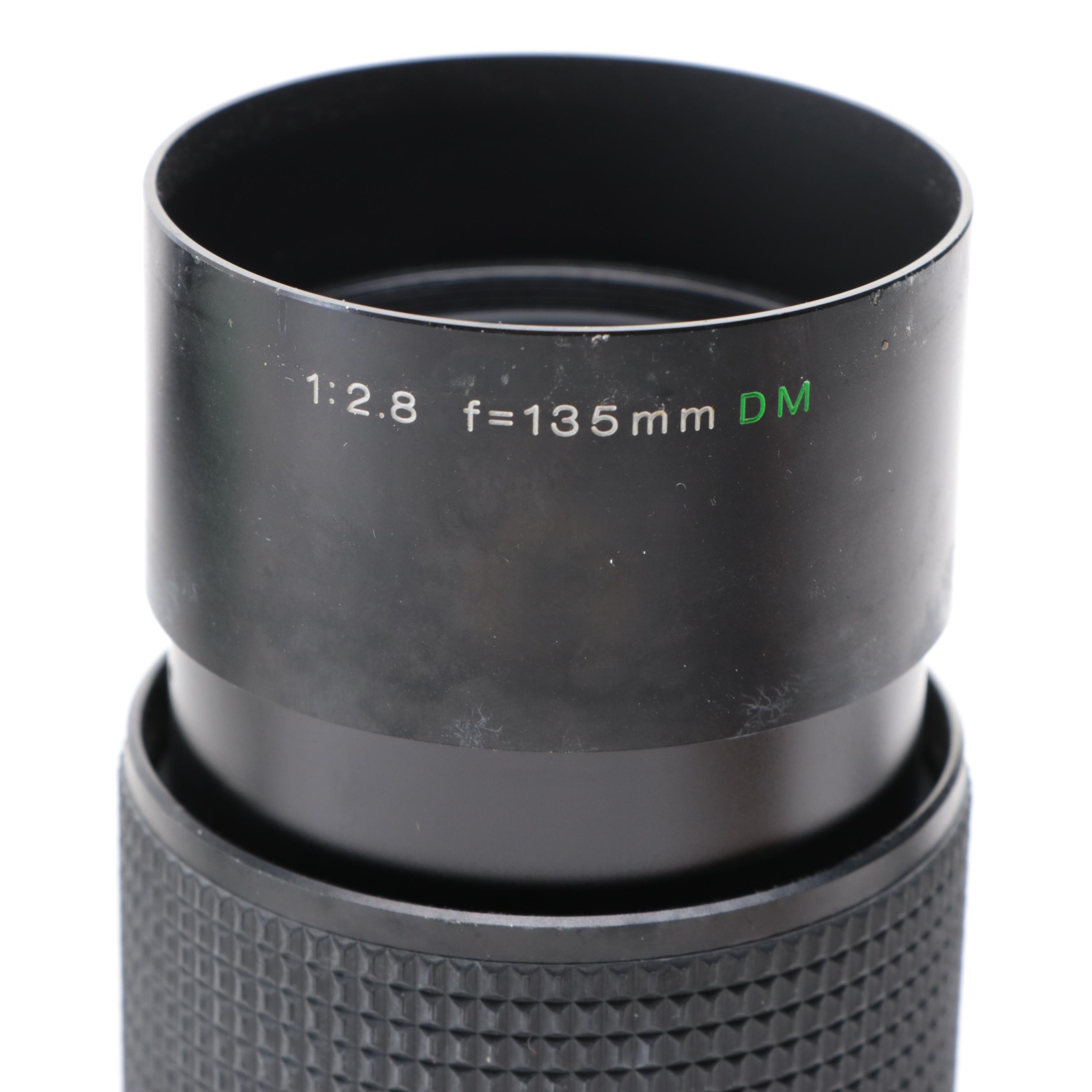 Fujica STX-1 SLR Camera with Case, Flashes, Lens and More Accessories