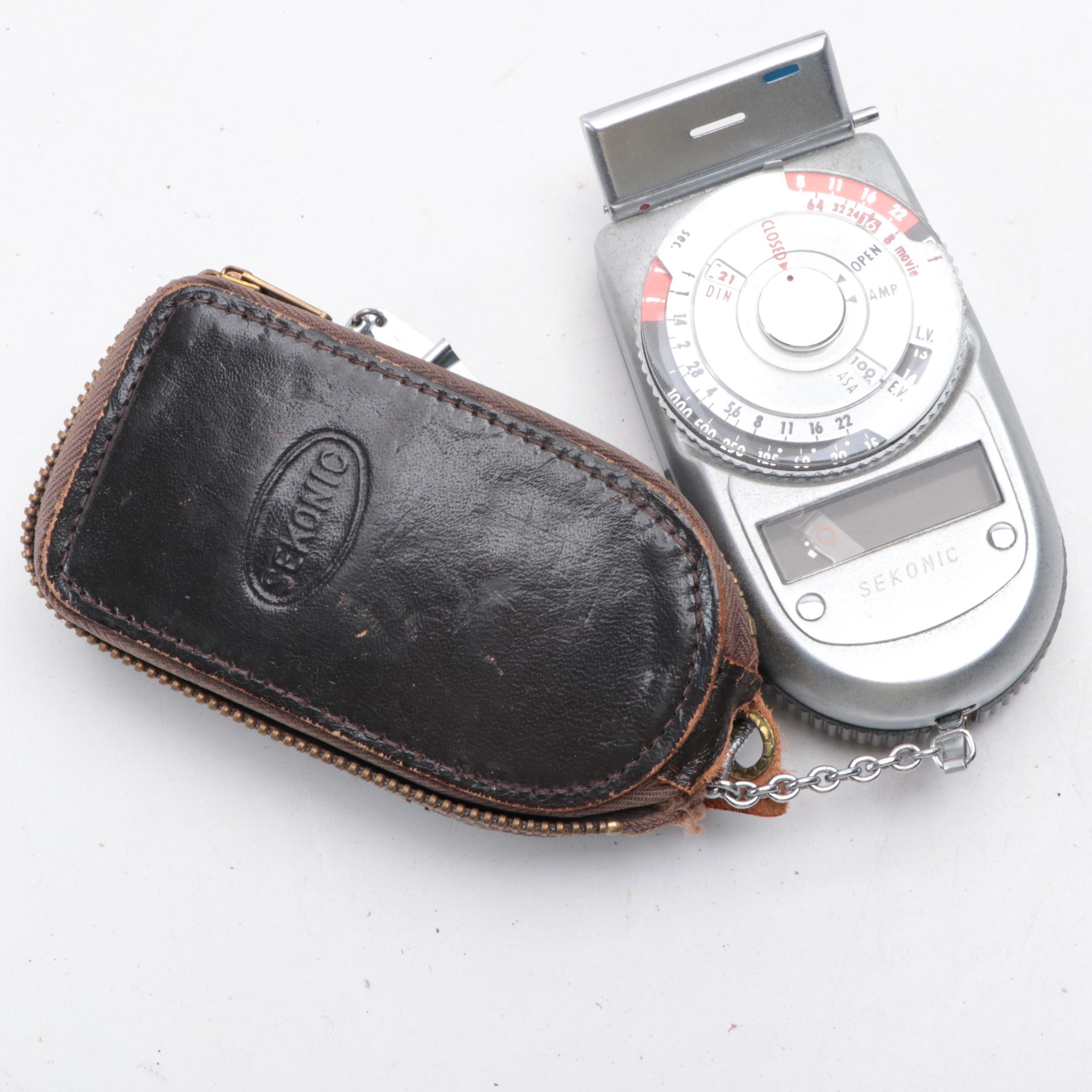 Fujica STX-1 SLR Camera with Case, Flashes, Lens and More Accessories