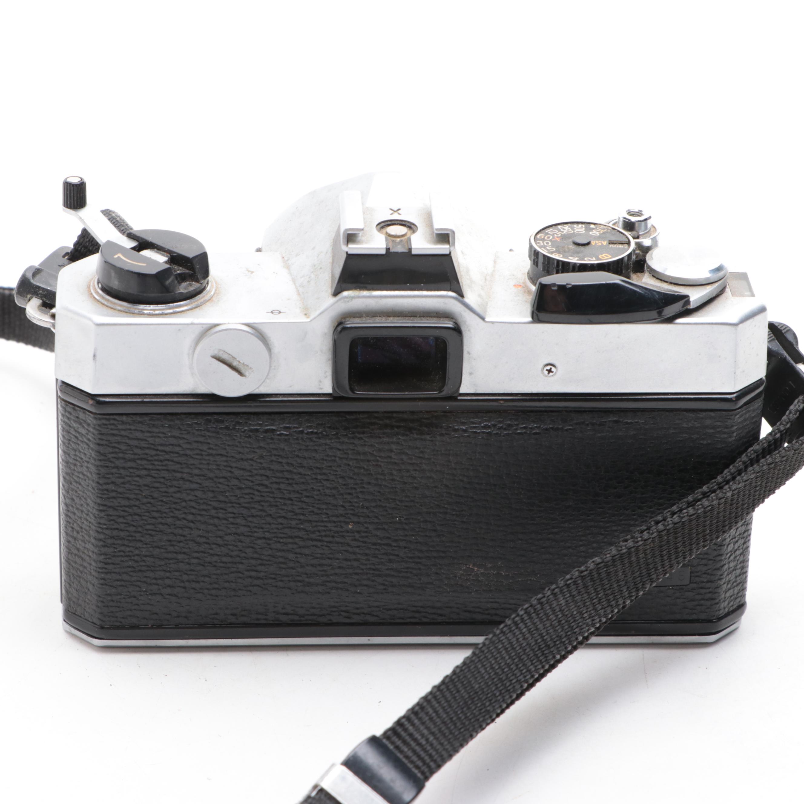 Fujica STX-1 SLR Camera with Case, Flashes, Lens and More Accessories