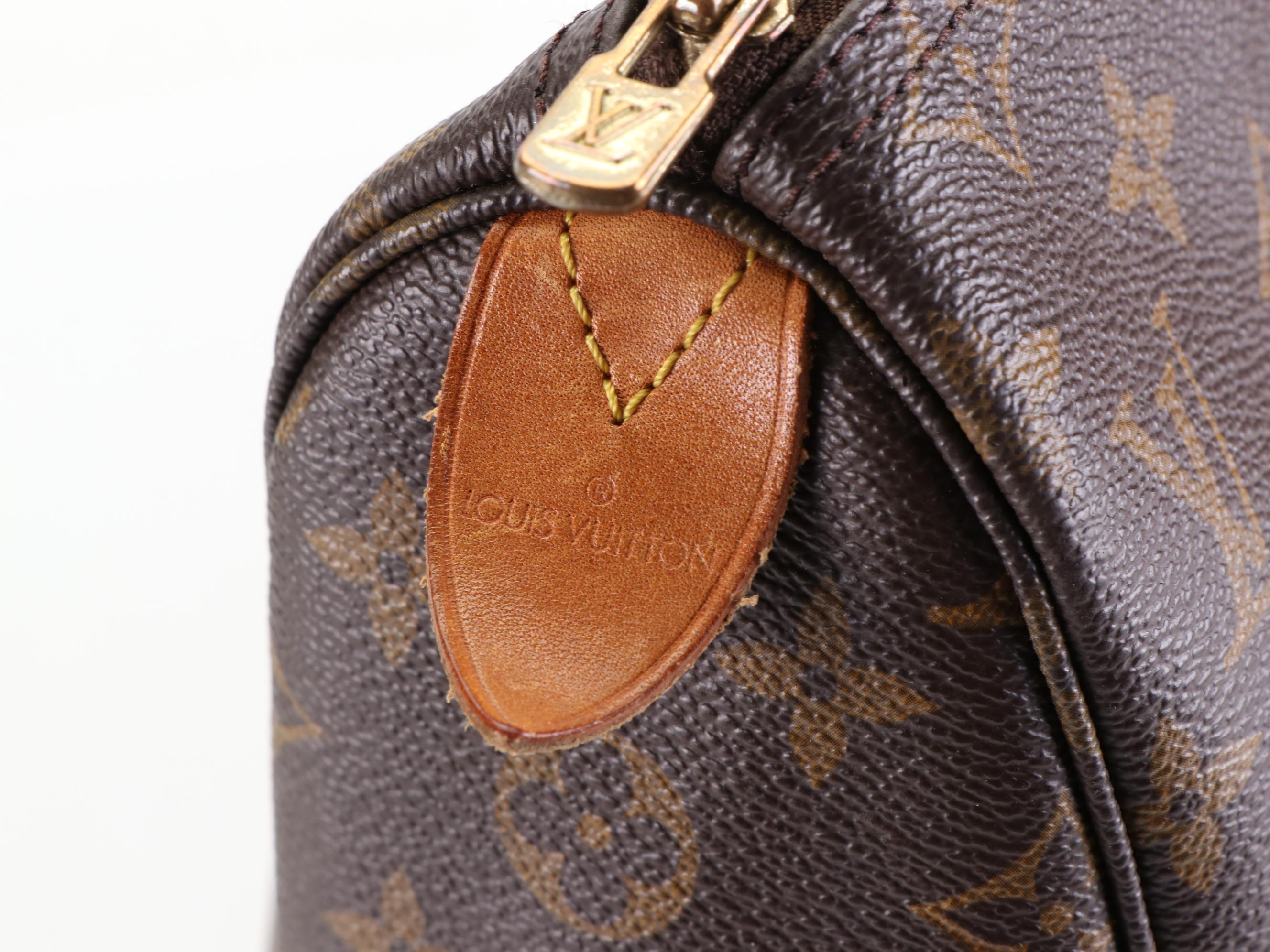 Louis Vuitton Sac Flanerie 45 Bag in Monogram Canvas and Vachetta Leather