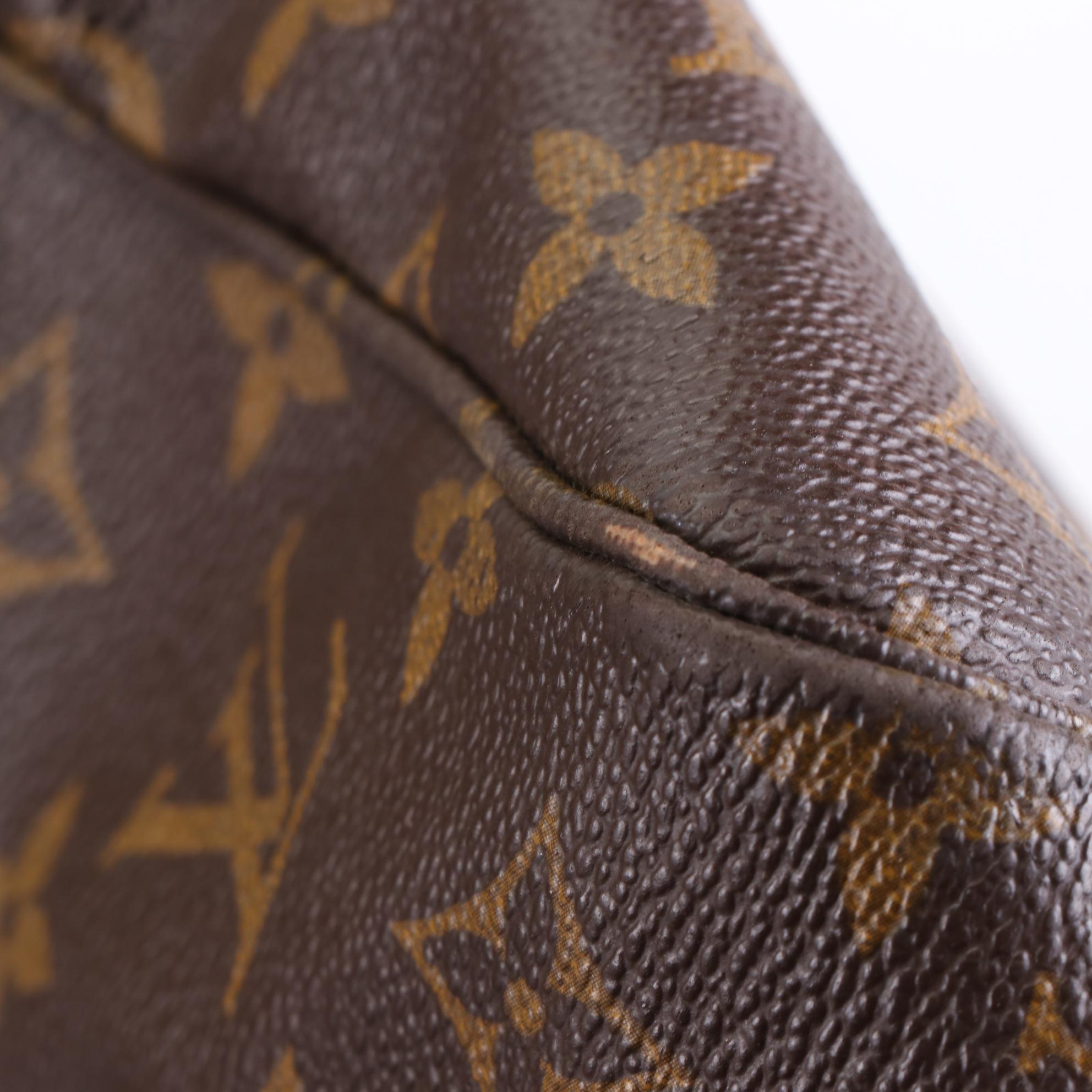 Louis Vuitton Sac Flanerie 45 Bag in Monogram Canvas and Vachetta Leather