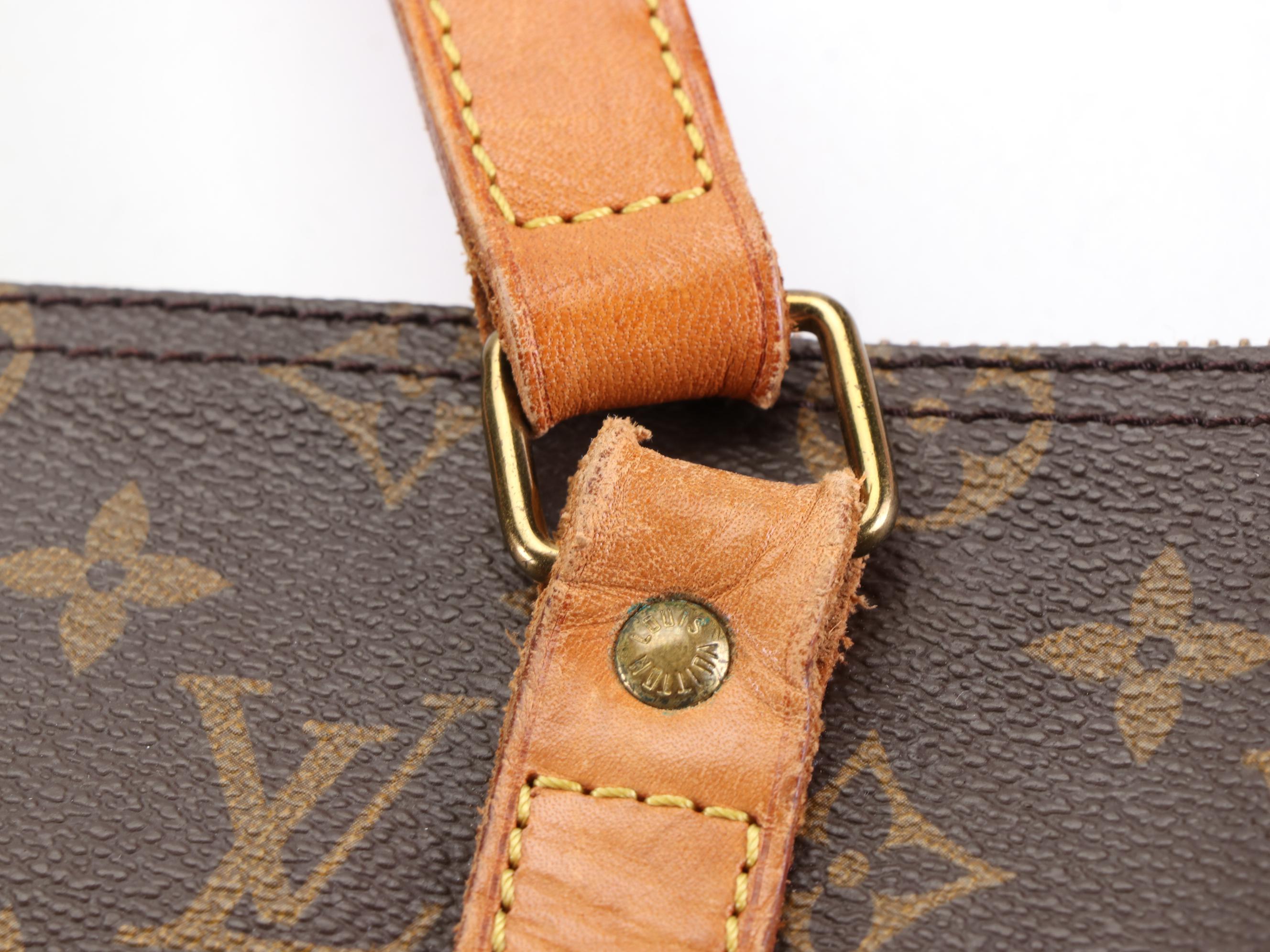 Louis Vuitton Sac Flanerie 45 Bag in Monogram Canvas and Vachetta Leather