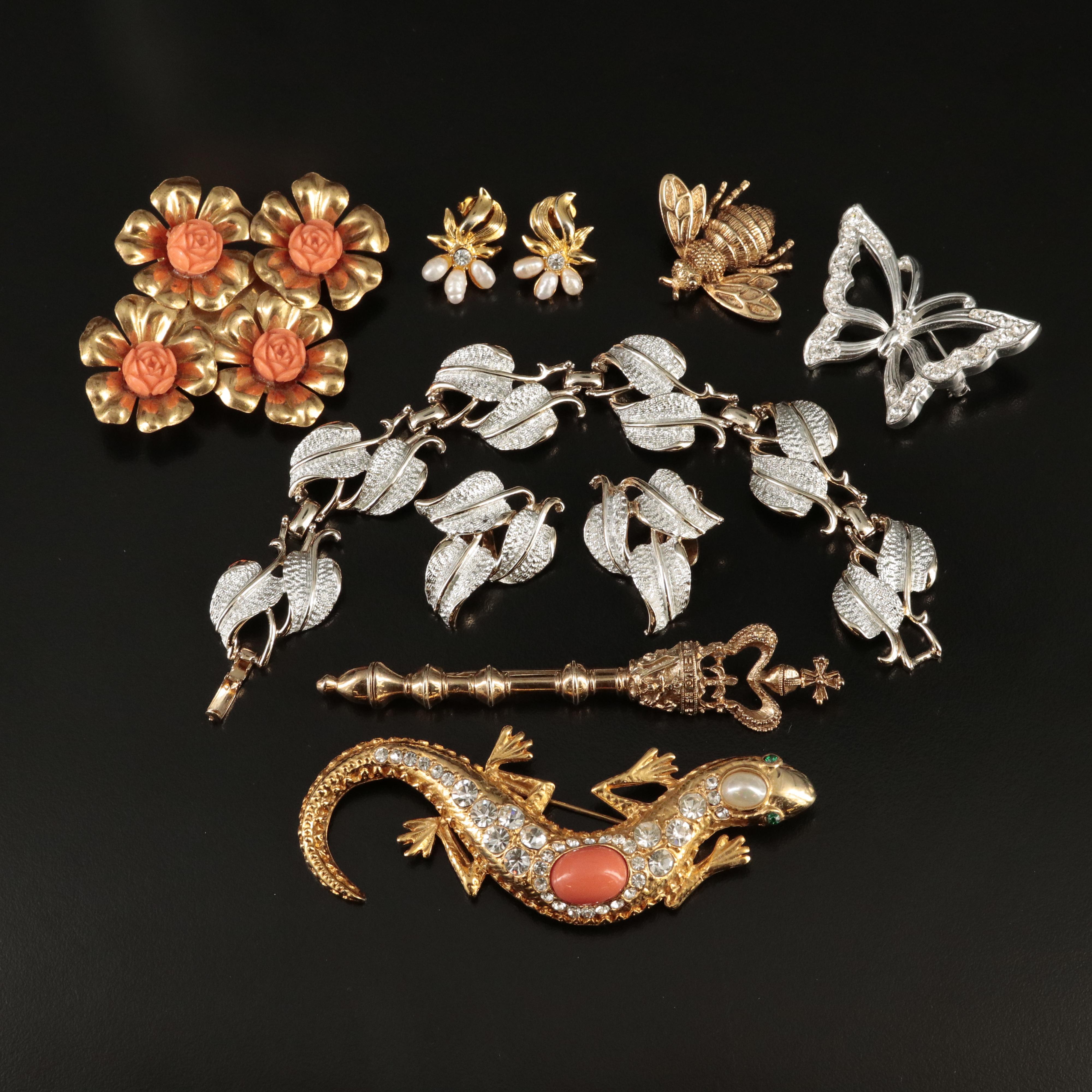 Jackie Orr  Featured in Jewelry Collection Including Pearl