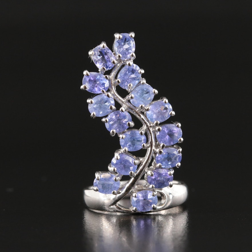 Sterling Tanzanite Ring