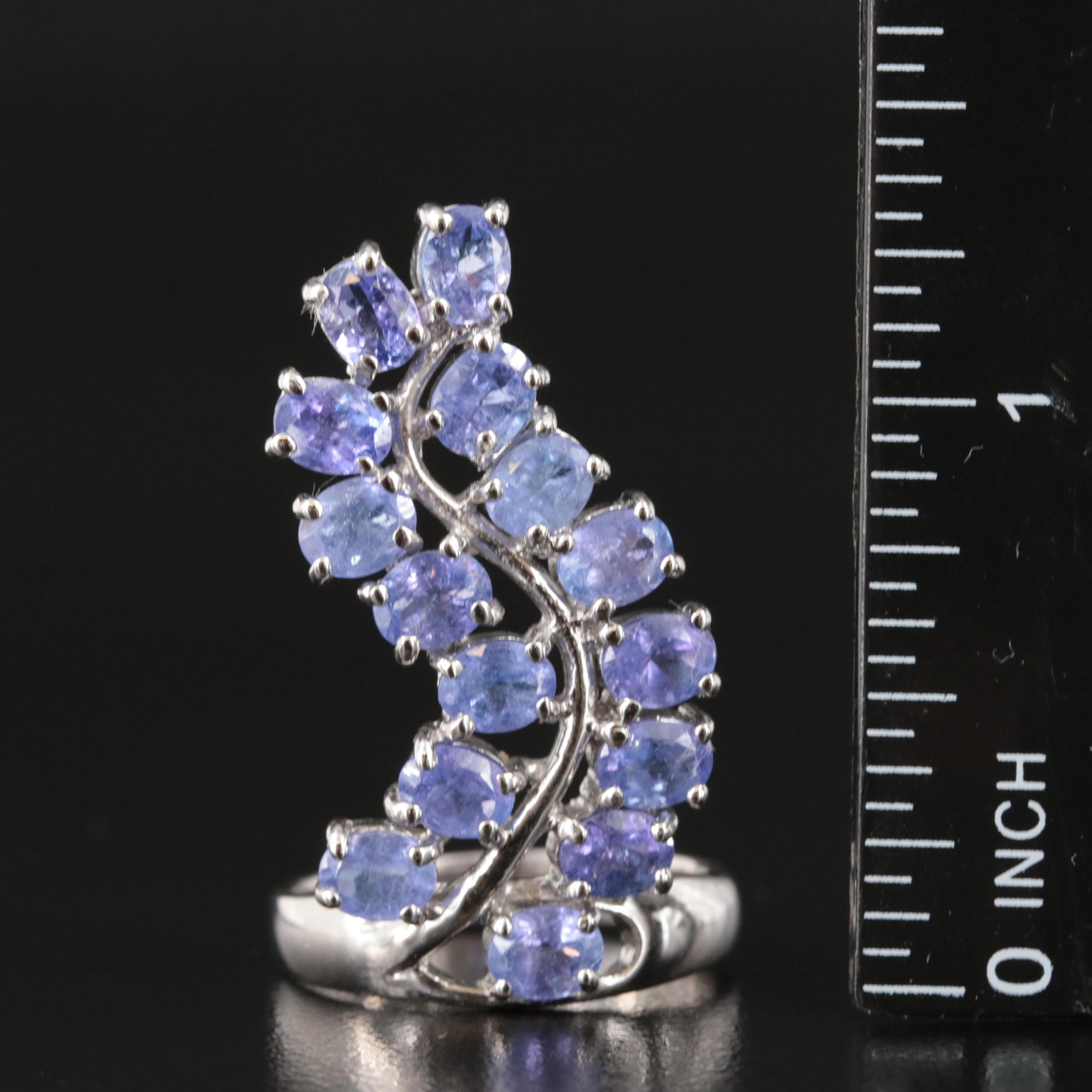 Sterling Tanzanite Ring