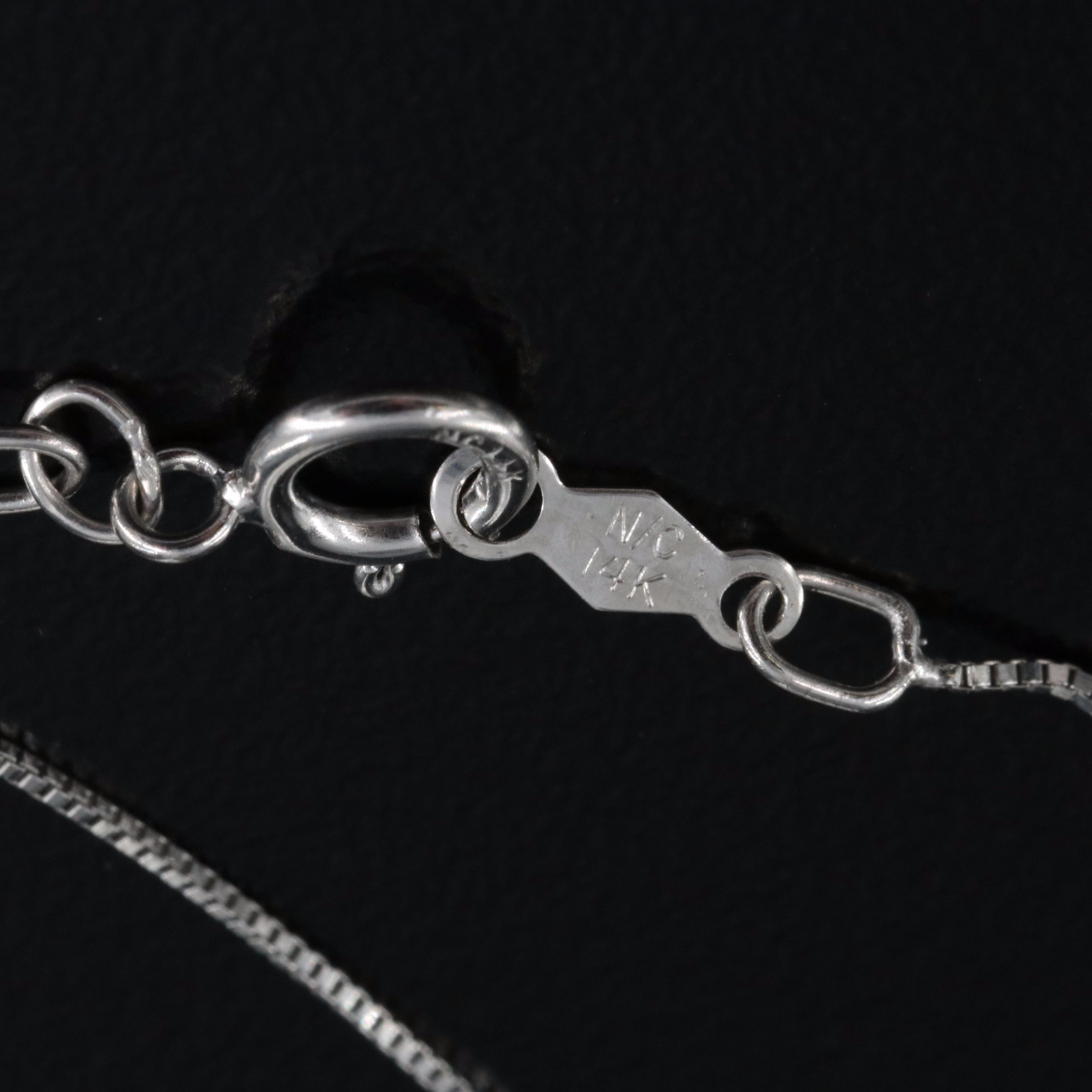 14K 1.00 CTW Lab Grown Diamond Heart Necklace with IGI Online Report