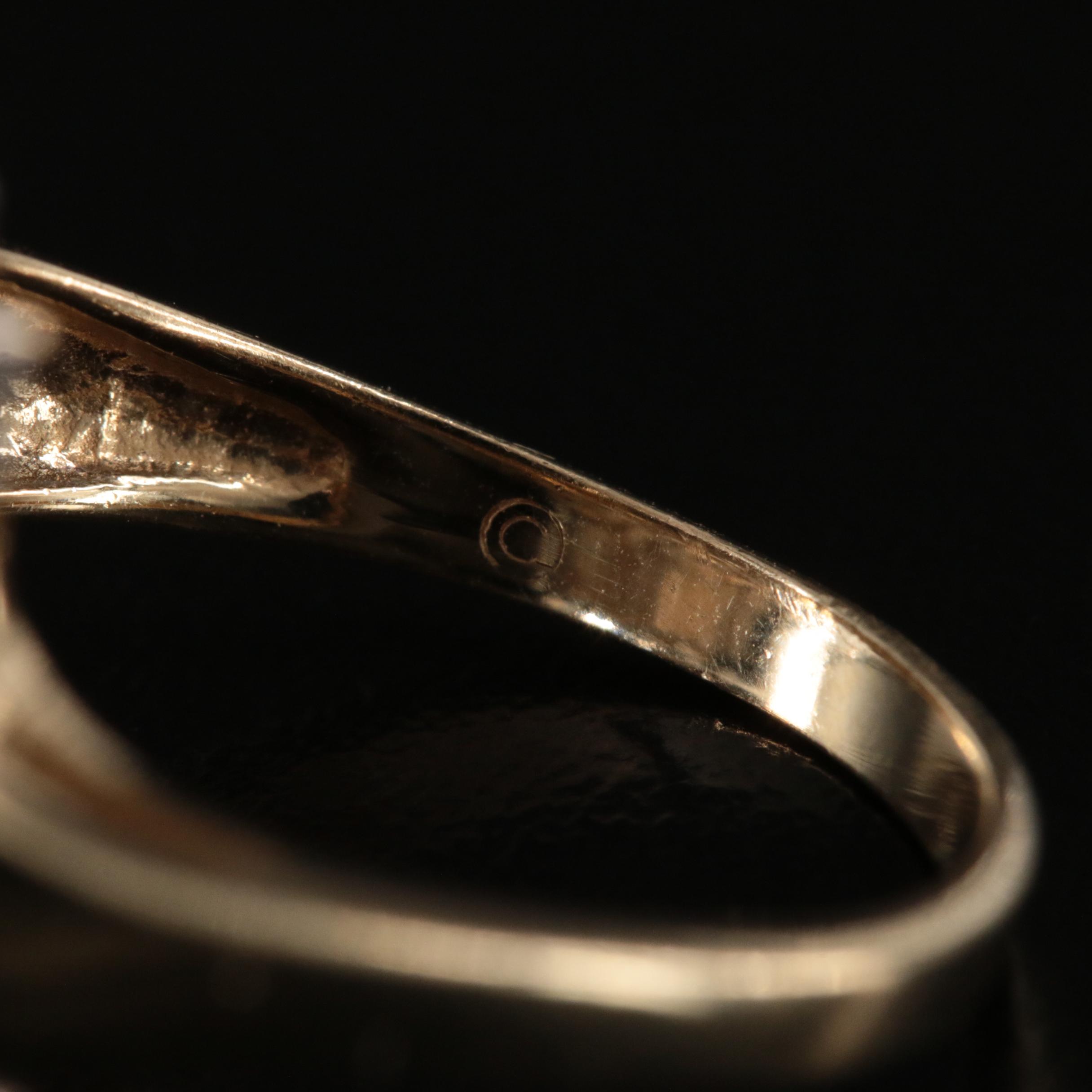 14K 0.80 CTW Diamond Cluster Ring