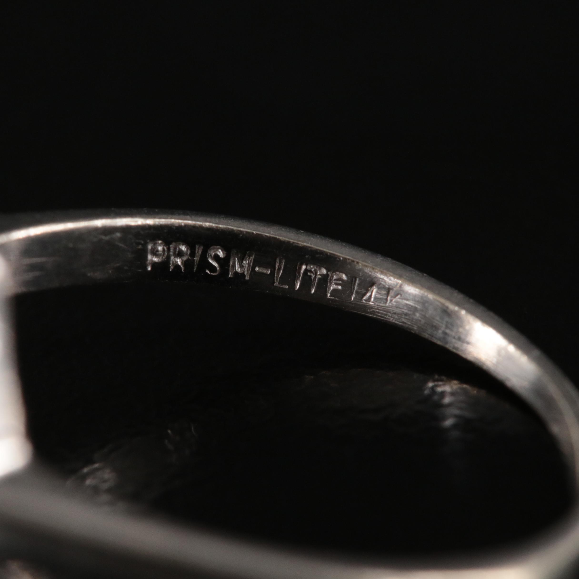 Vintage 14K 0.90 CTW Diamond Cluster Ring