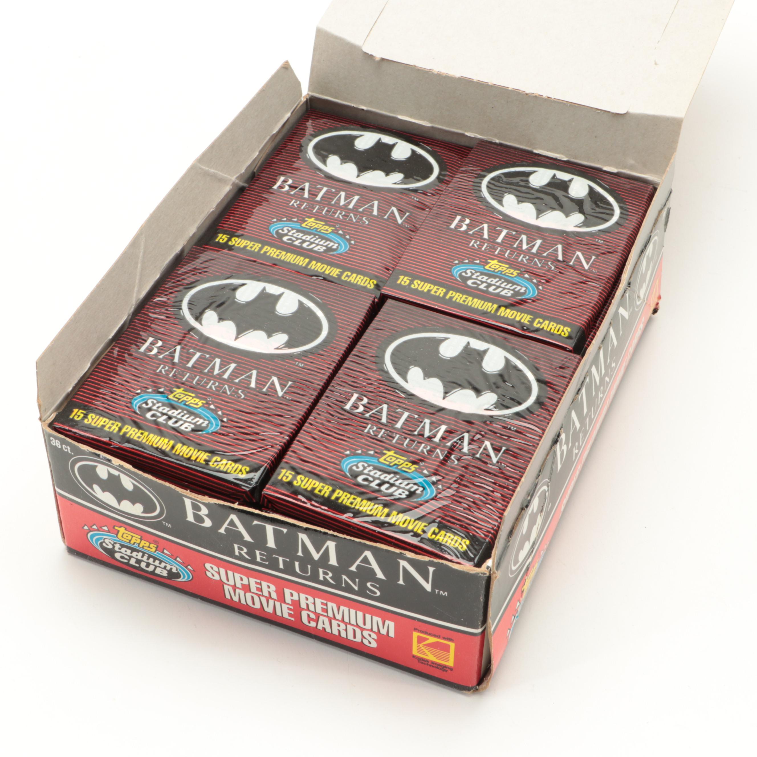 Topps and Other TV, Movie and Military Trading Cards with Batman and More