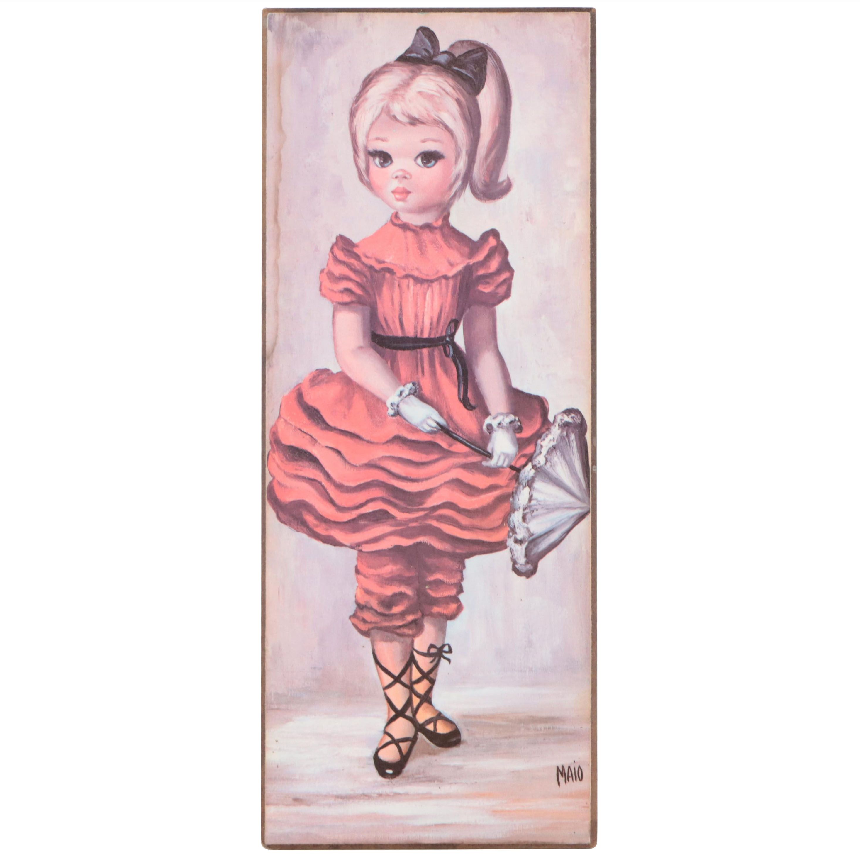 Offset Lithograph After Maio "Bloomer Girl"
