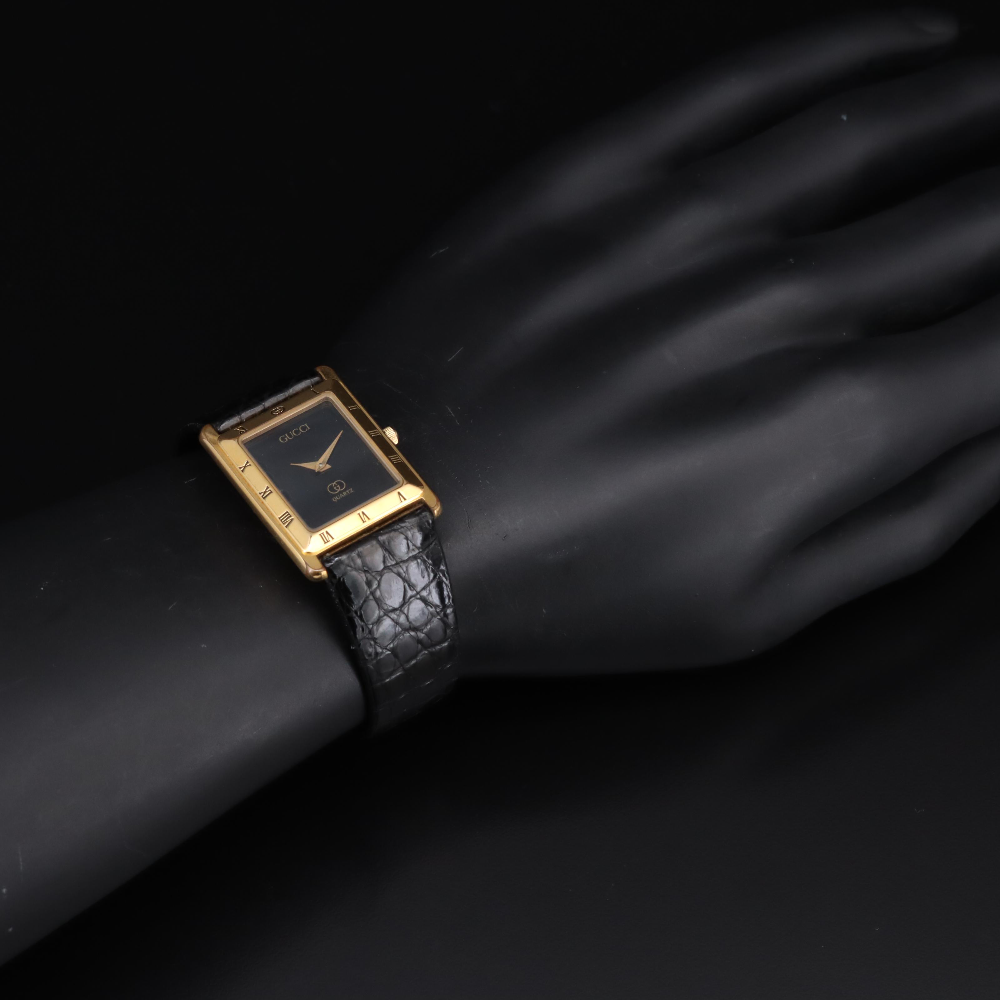 Swiss Made Gucci Tank Style Quartz Watch