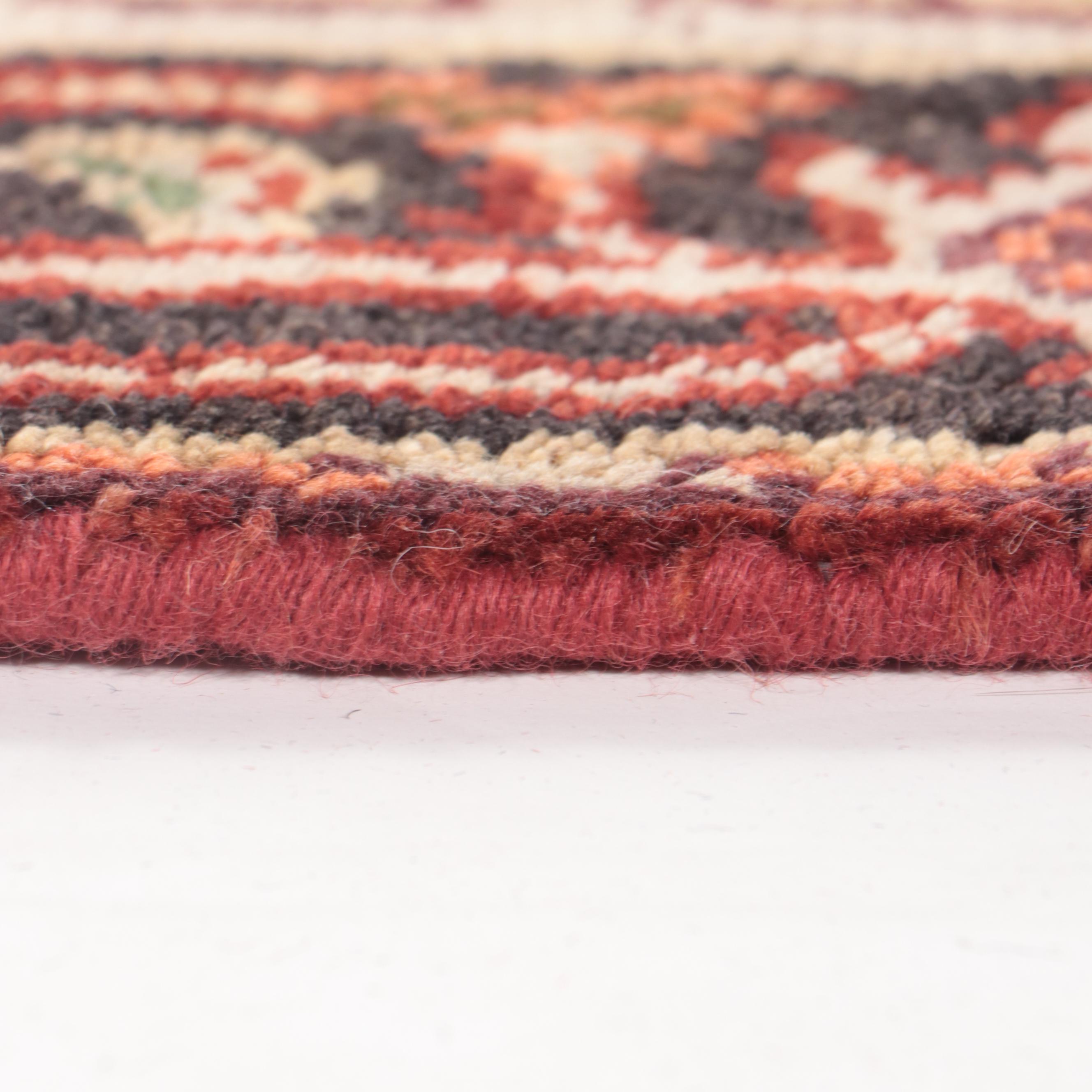 2'5 x 12' Hand-Knotted Indo-Persian Heriz Serapi Carpet Runner