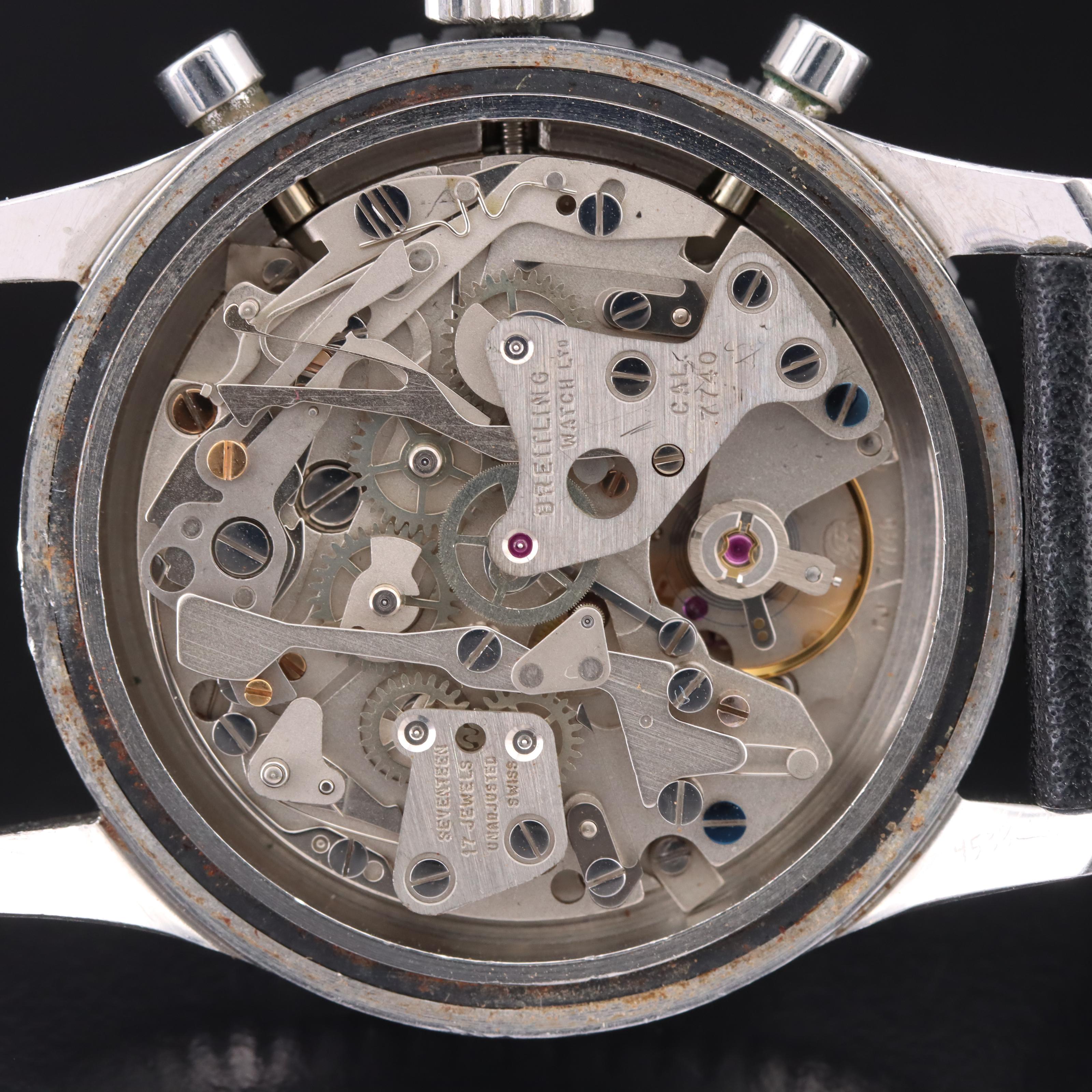 1973 Breitling Double Plane Logo Navitimer 7806 Watch