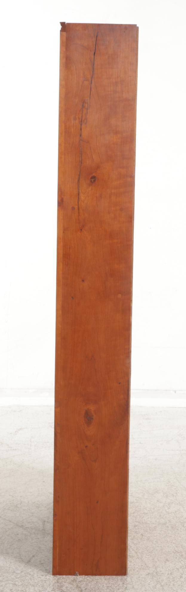 Custom Rustic Cherrywood Bookcase, Late 20th Century