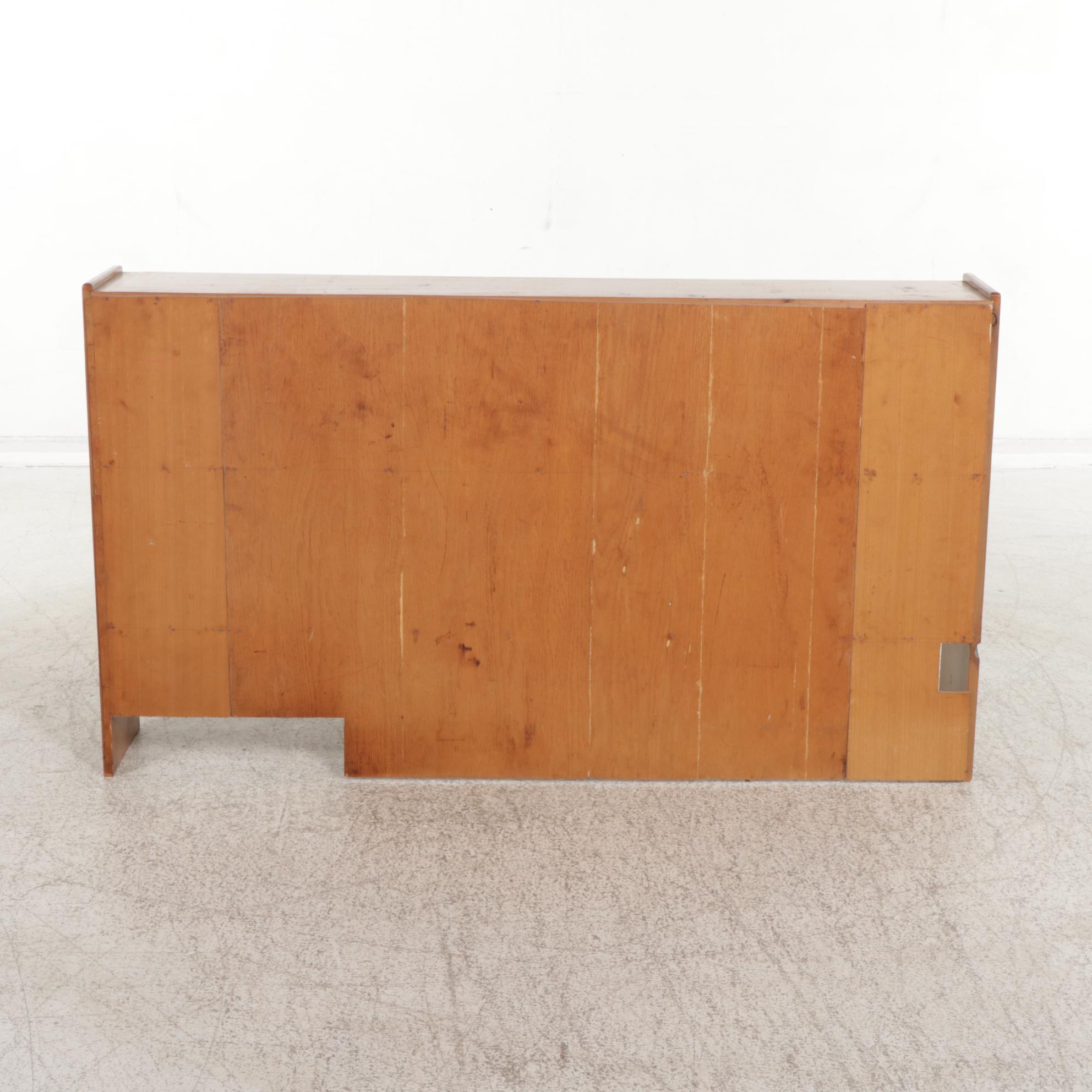 Custom Pine Bookcase, Late 20th Century