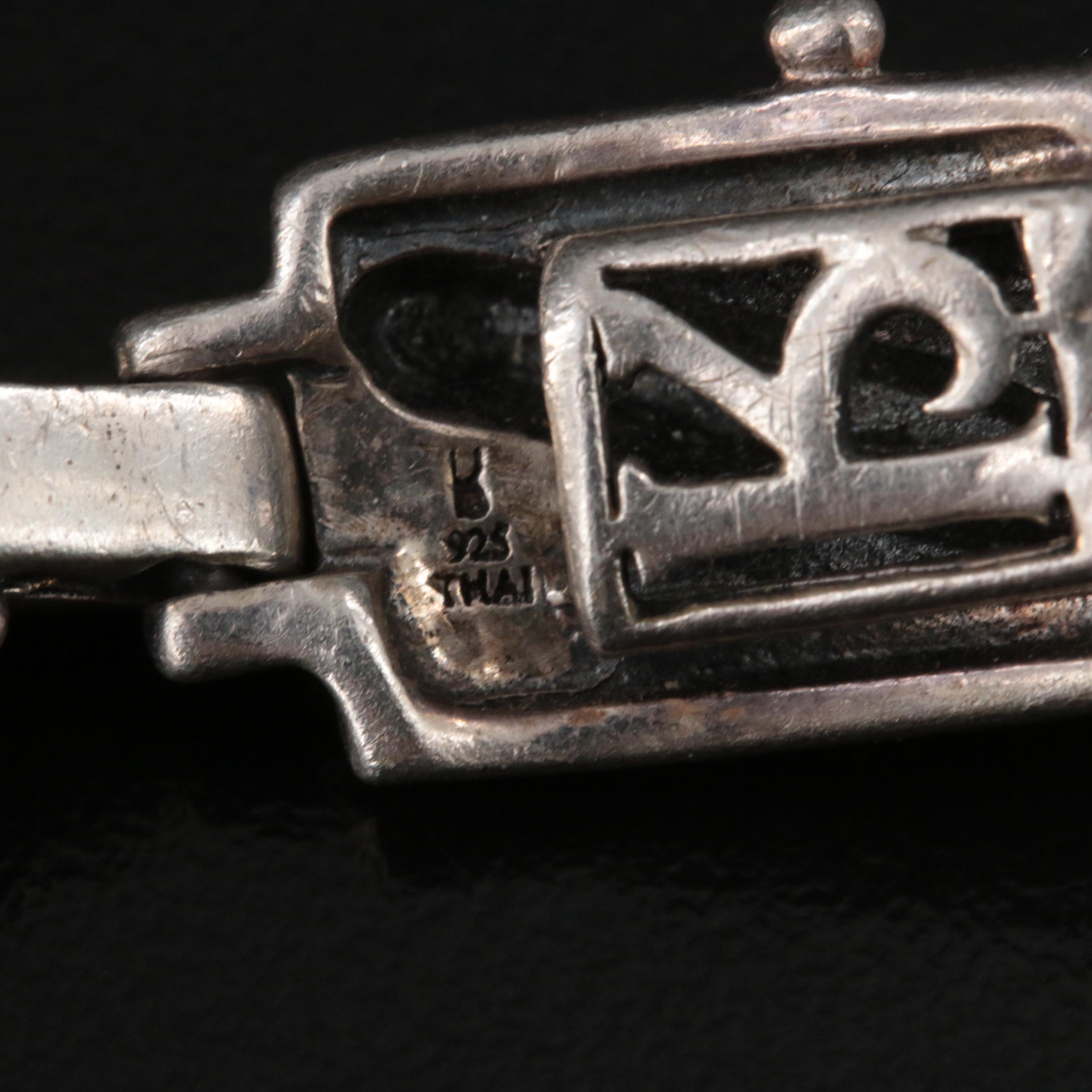 Vintage Style Sterling Marcasite Bracelets