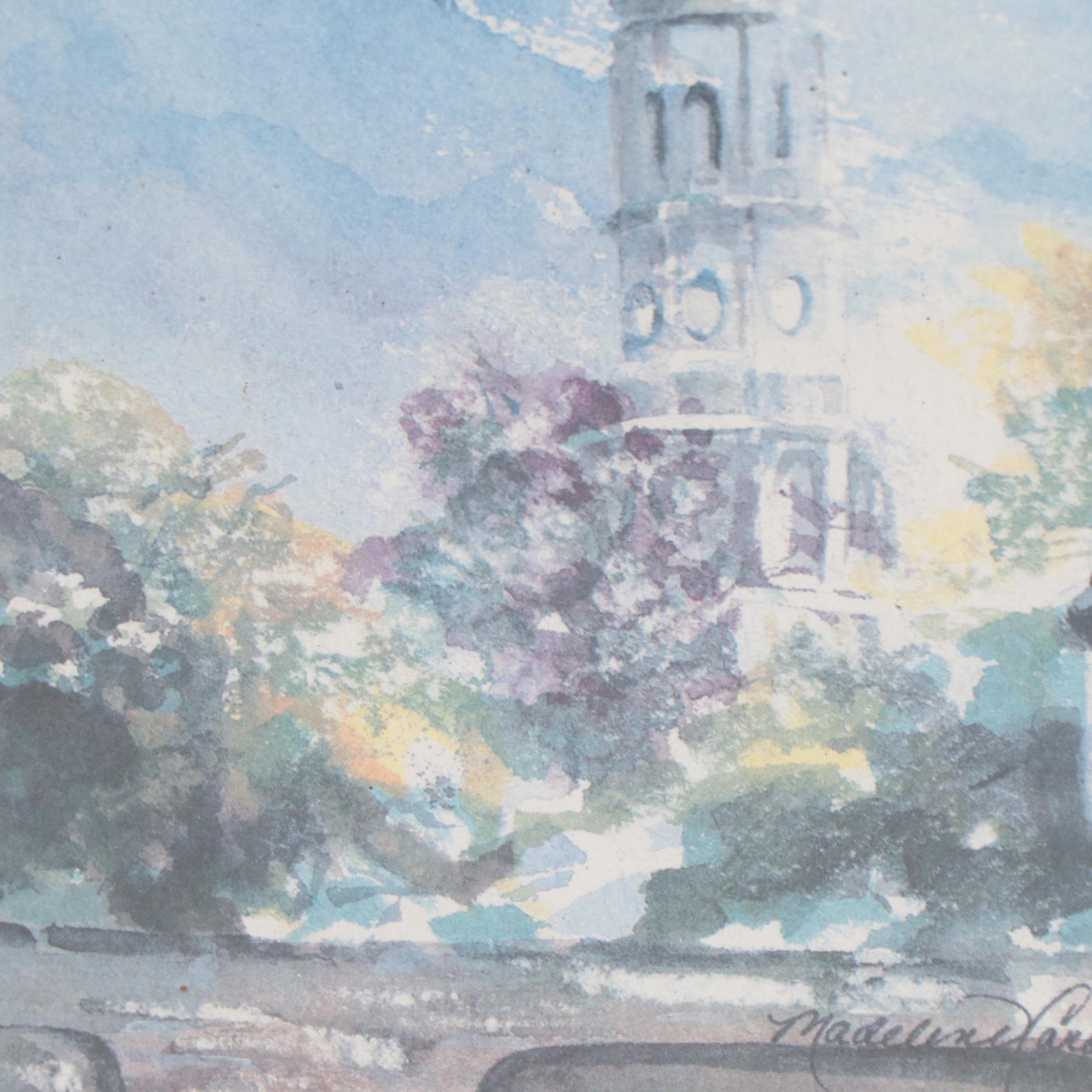 Offset Lithographs After Madeline Carol of Charleston