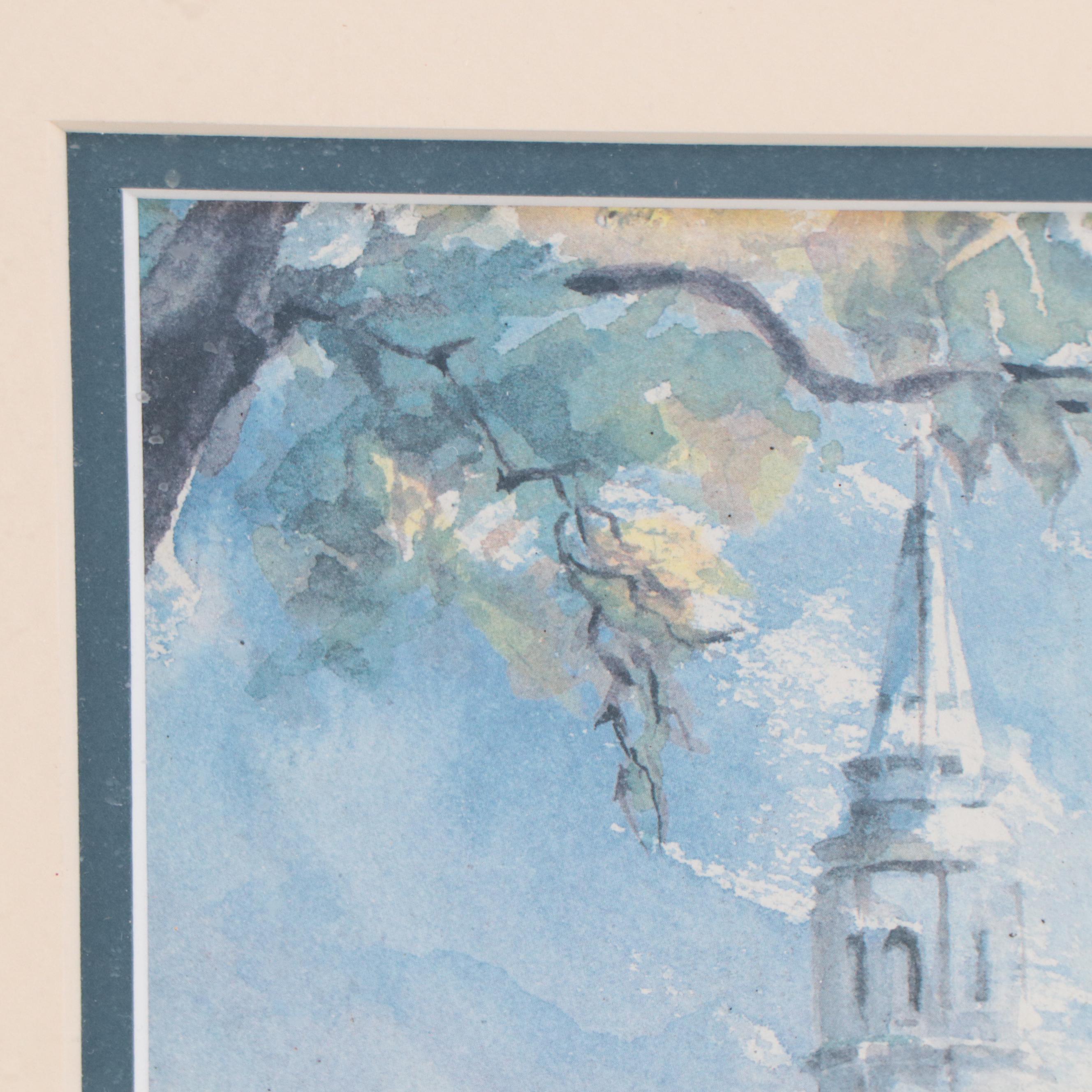 Offset Lithographs After Madeline Carol of Charleston