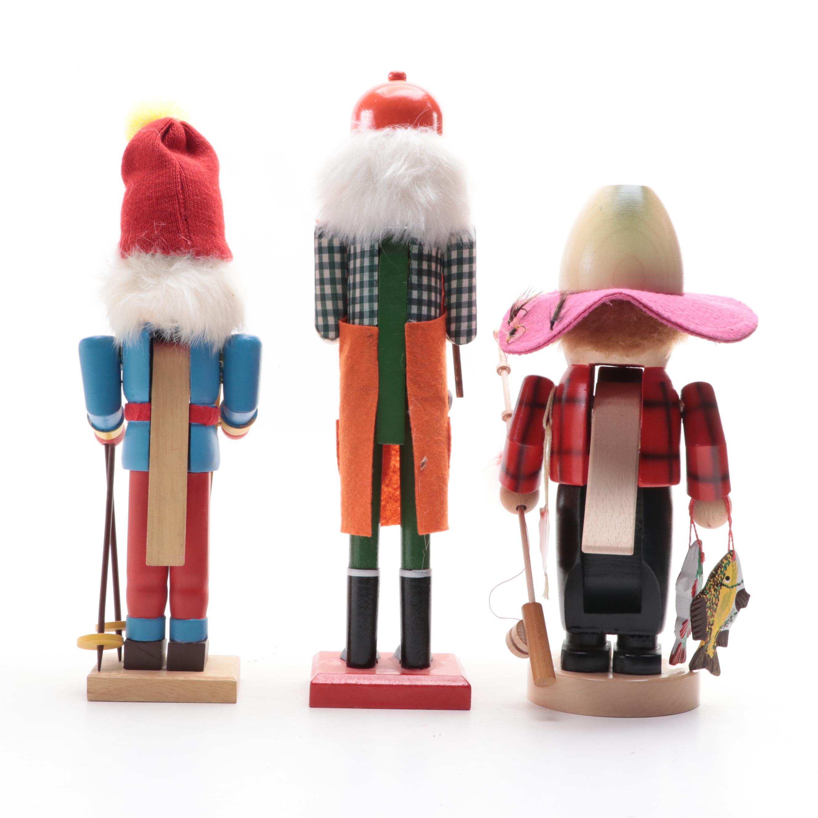 Steinbach, Nutcracker Village, and Atico International Wooden Nutcrackers