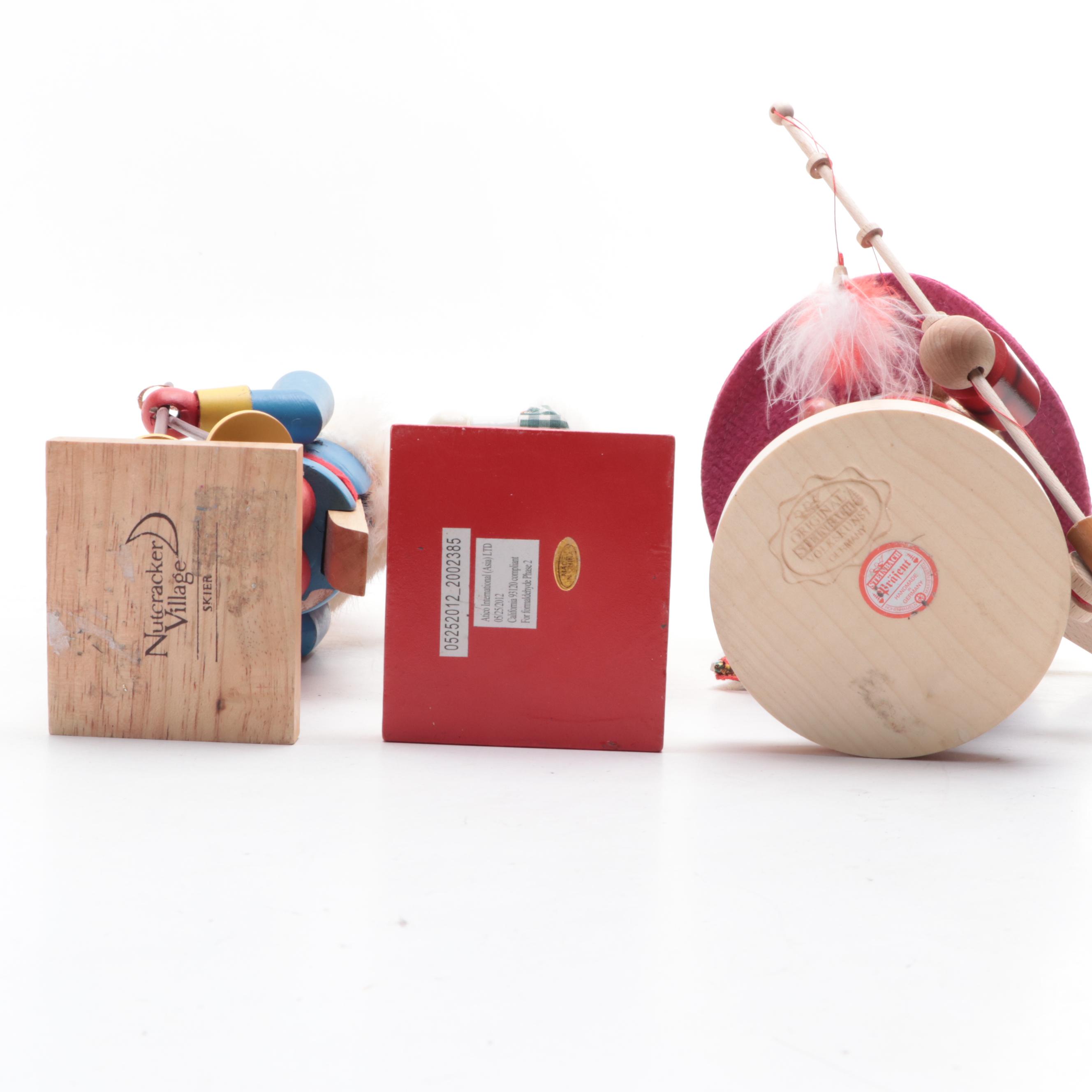 Steinbach, Nutcracker Village, and Atico International Wooden Nutcrackers