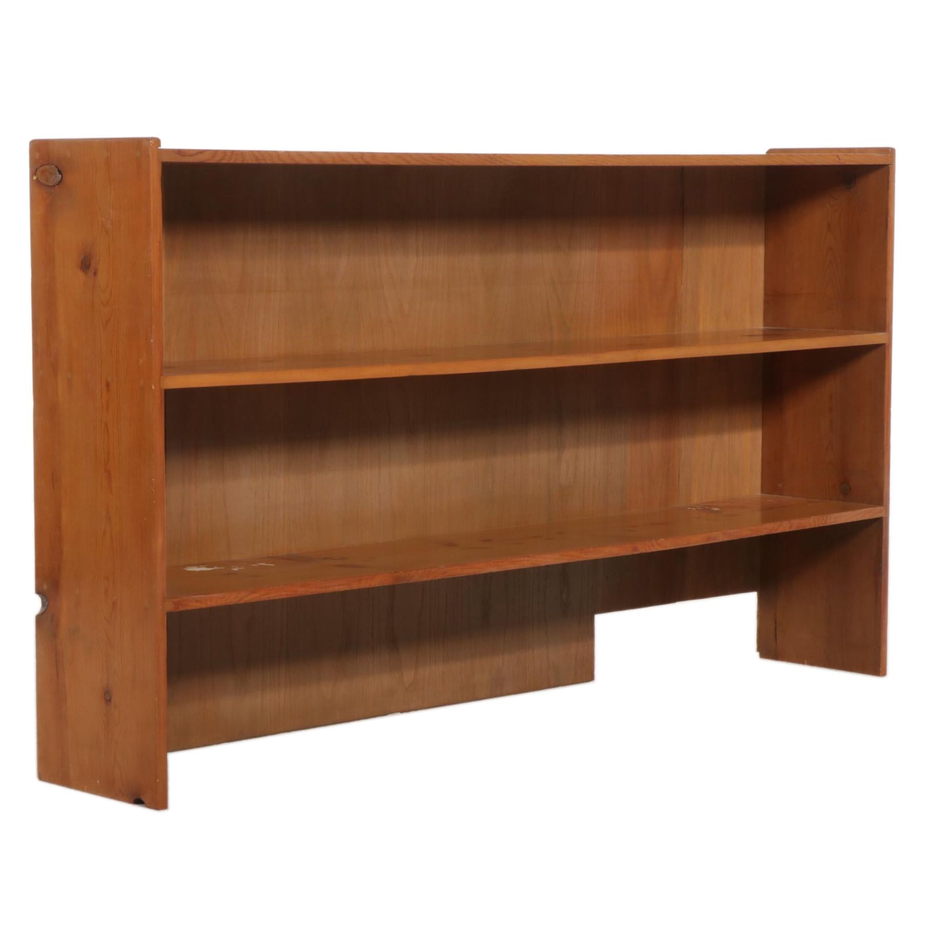 Custom Pine Bookcase, Late 20th Century