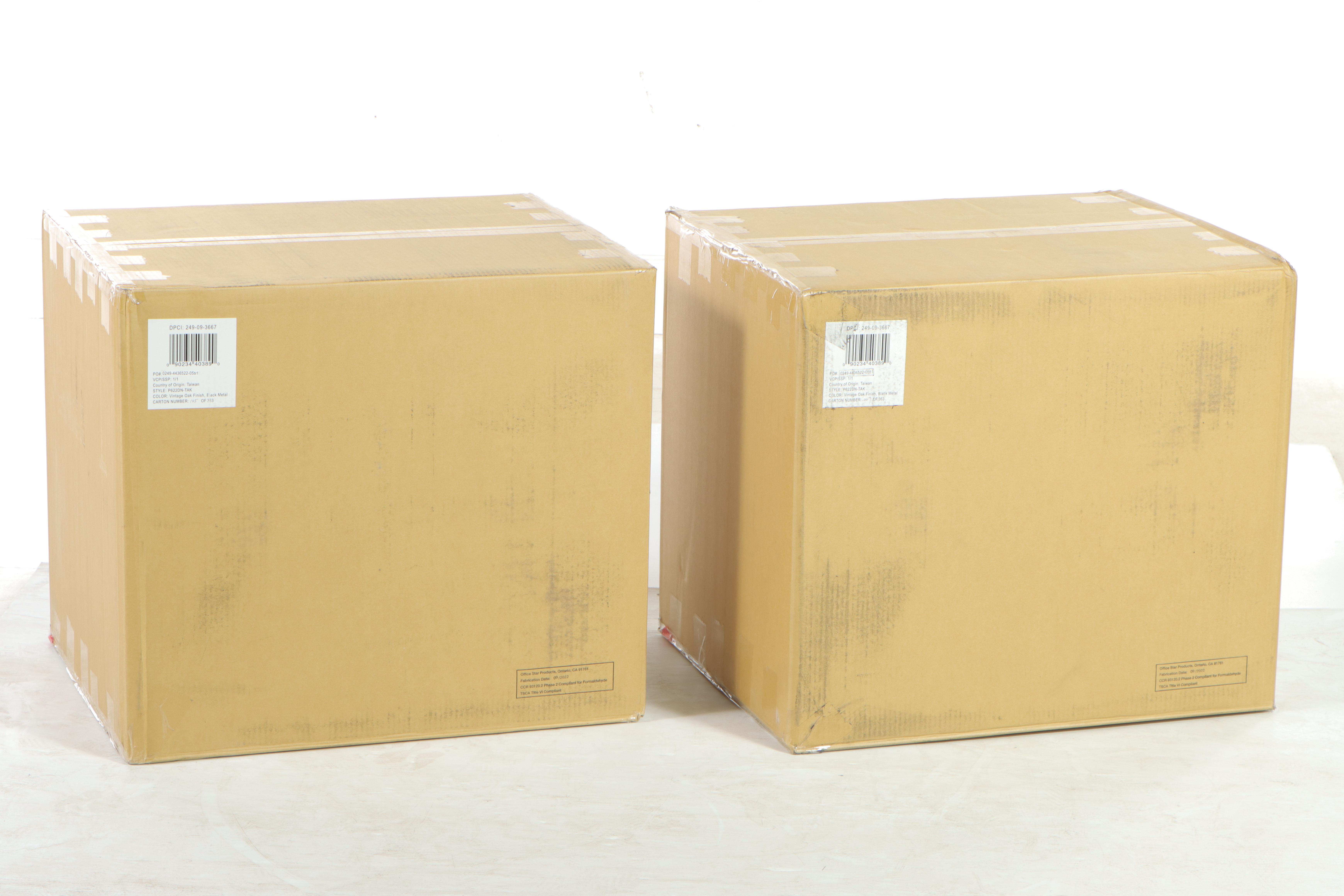 Pair of Project 62 Loring Two-Drawer Nightstands with Charging Stations