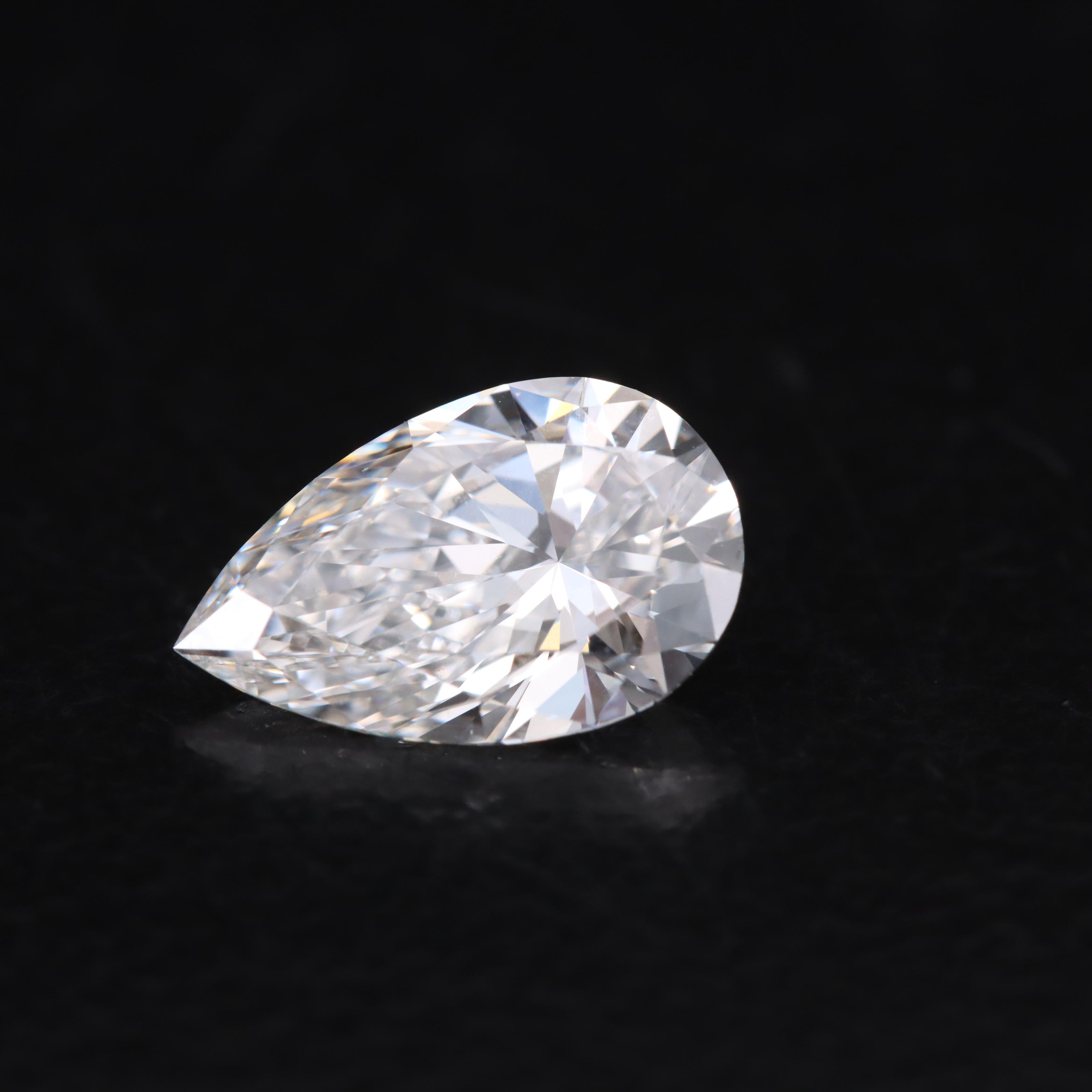Loose 1.21 CT Lab Grown Diamond with IGI Report