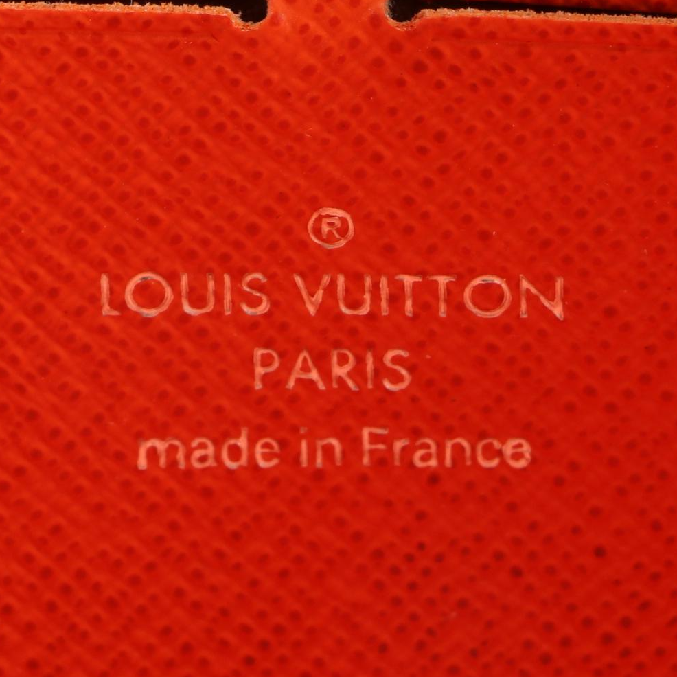 Louis Vuitton Zippy Wallet in Orange Epi Leather