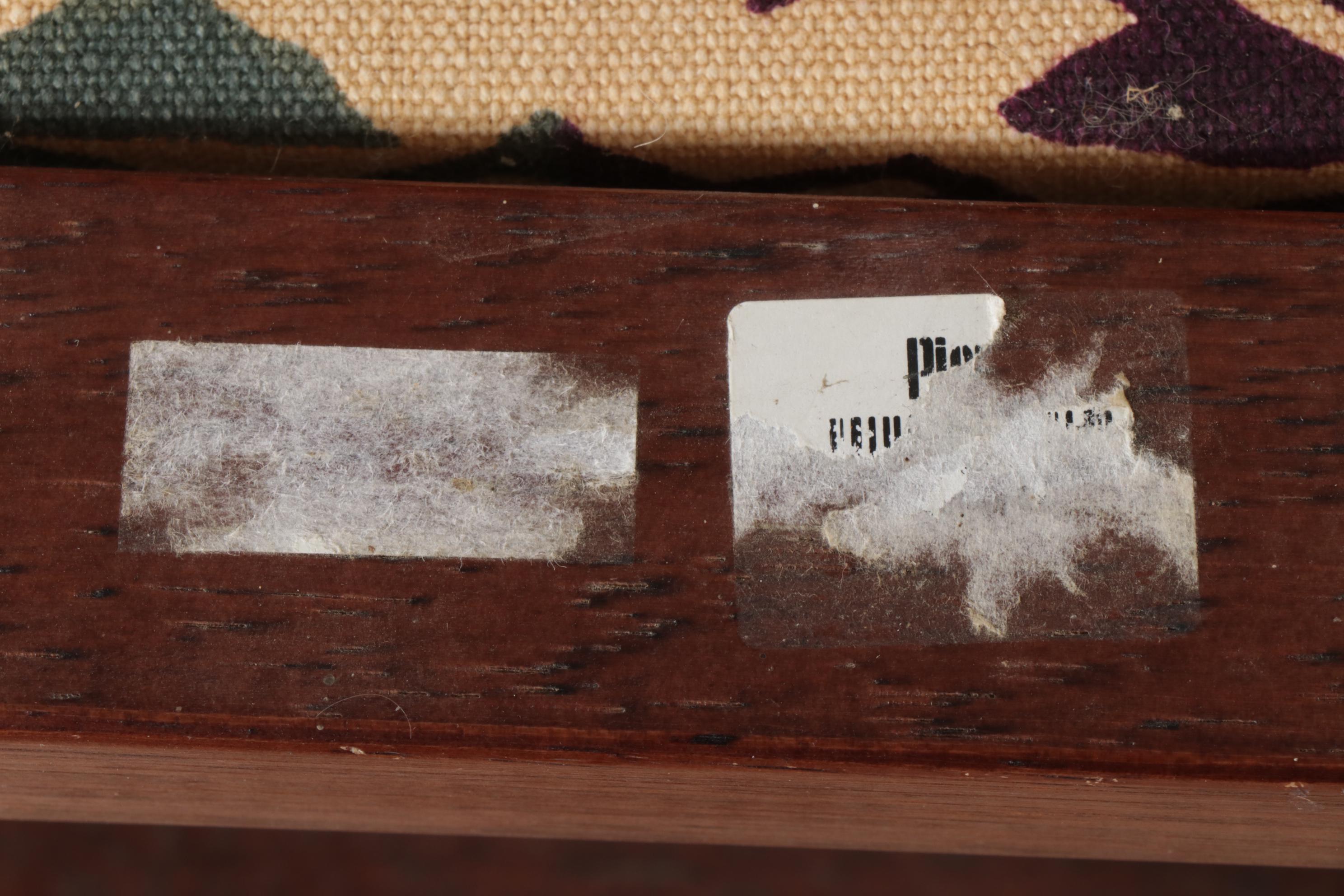 Wagon Wheel Cocktail Table with Two Southwestern Style Director's Chairs