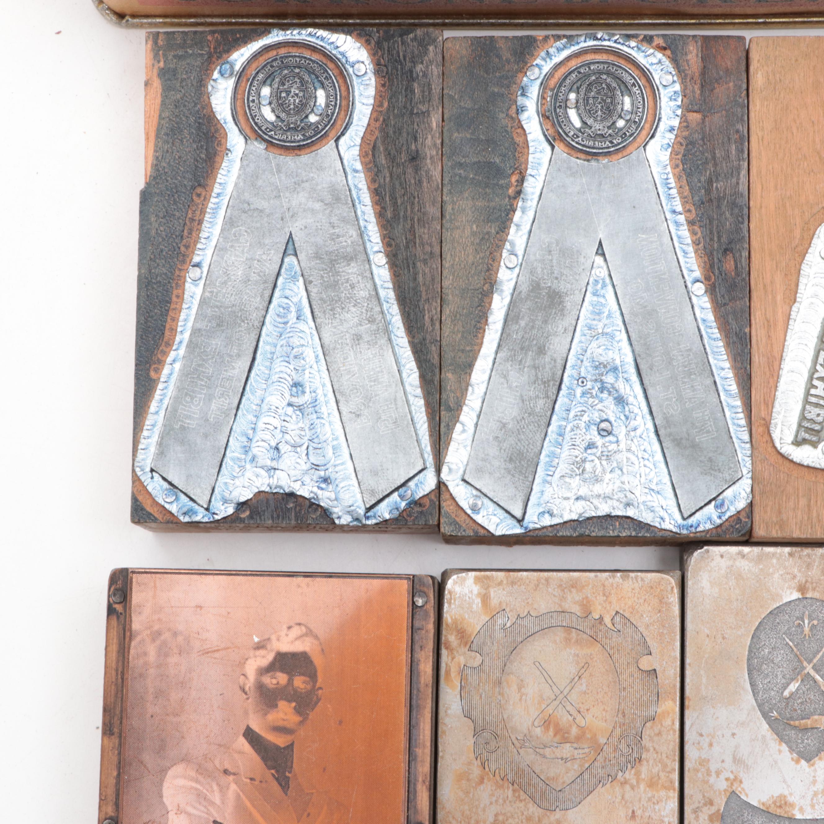 Serafini Tailors, National Association of Tailors and Other Printing Blocks