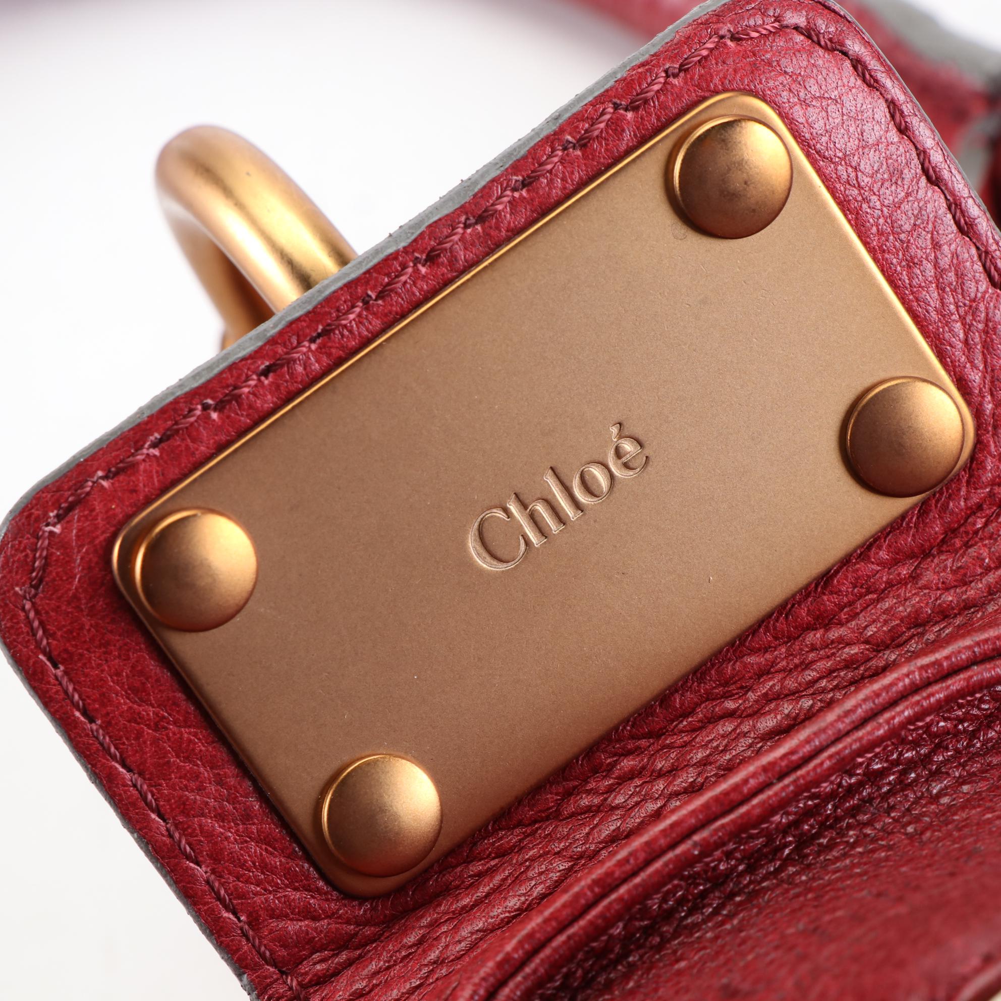 Chloé Paddington Medium Satchel in Grained Leather