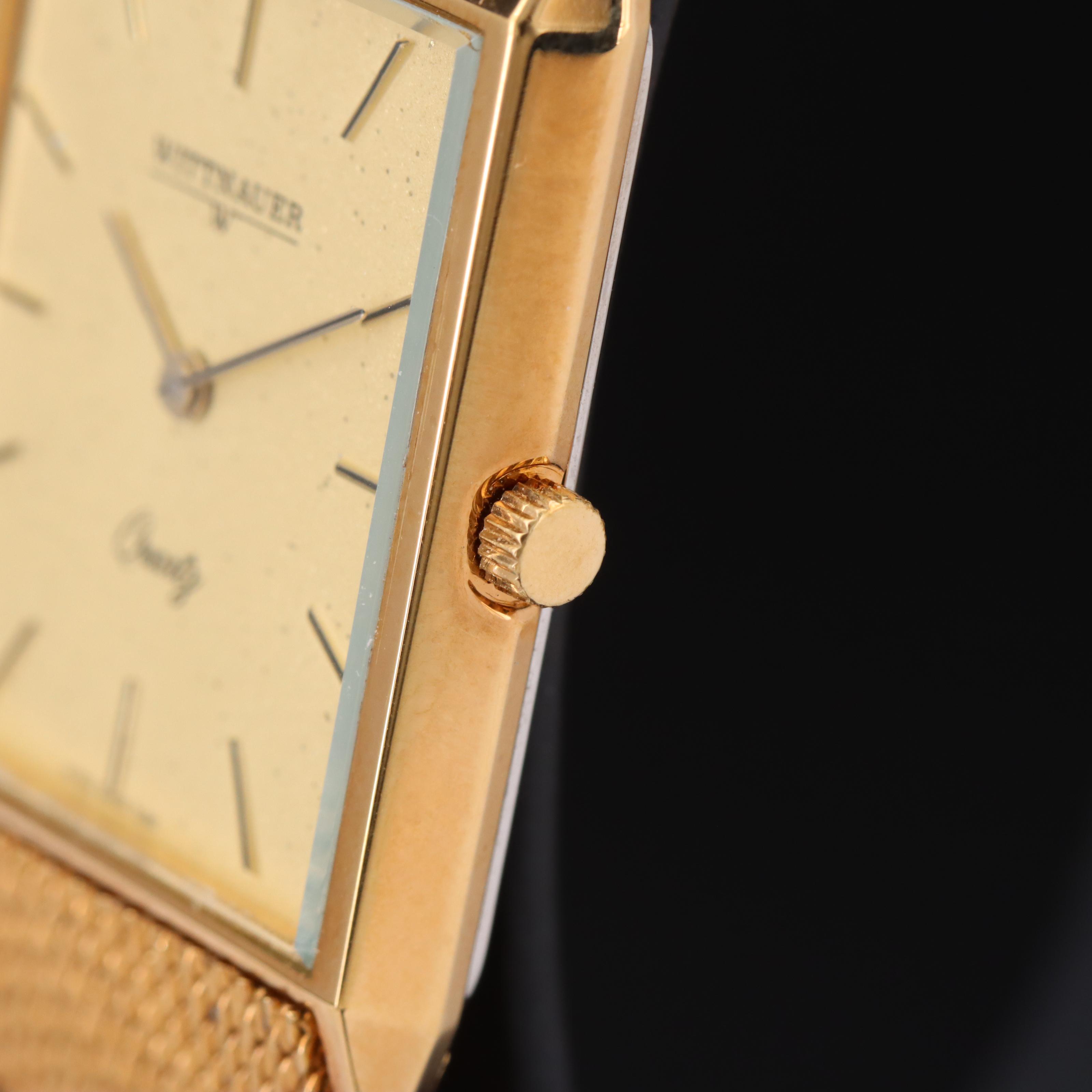 Wittnauer Gold-Tone Quartz Watch