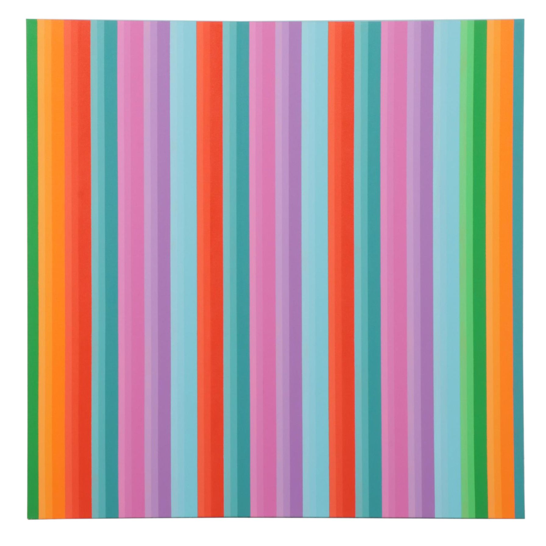deSanto Op Art Acrylic Painting "Glow IV," 2023