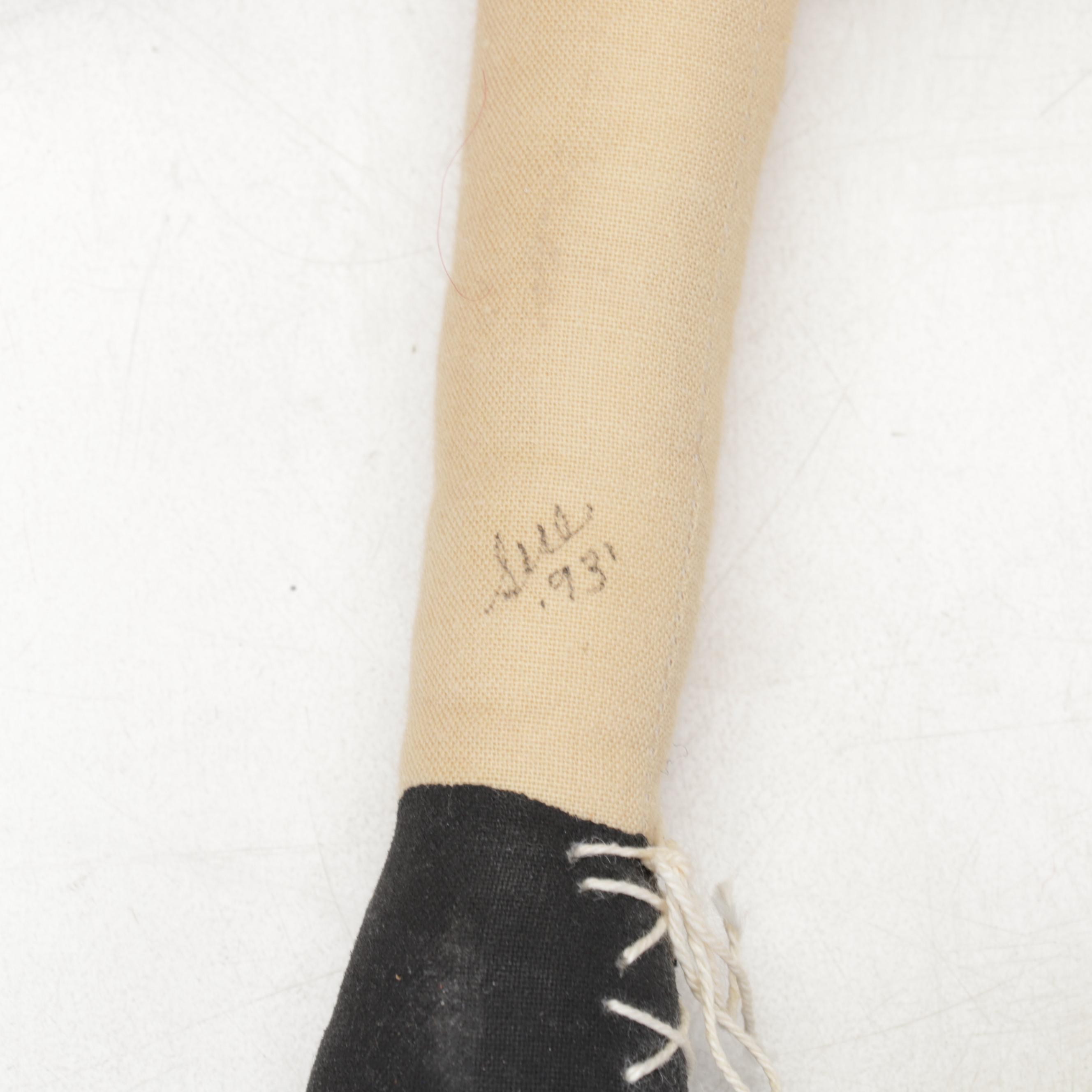 Margo Hubka with Other Dolls and Halloween Décor