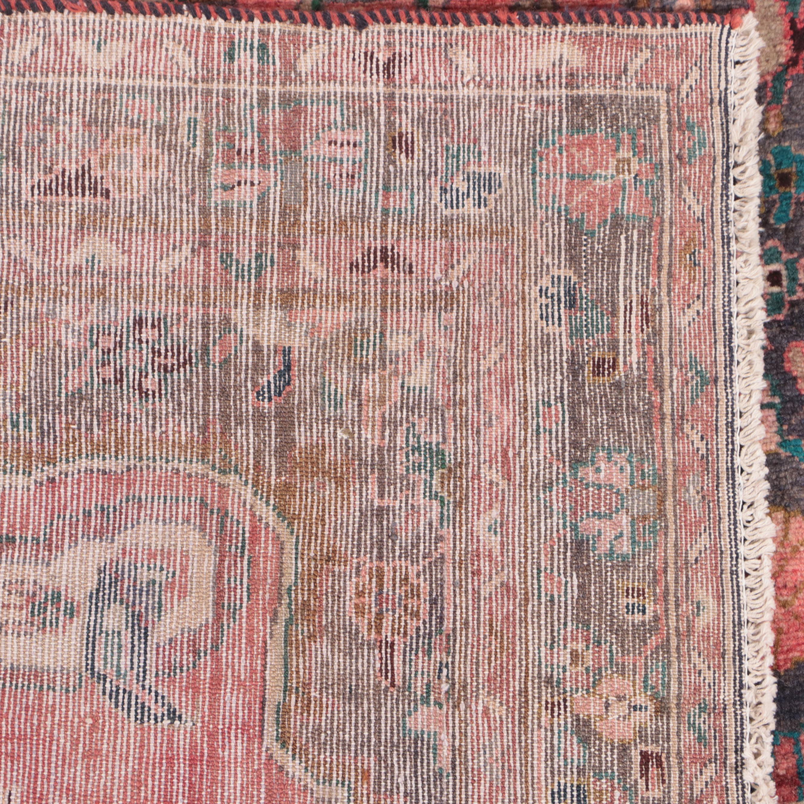 3'5 x 11'7 Hand-Knotted Persian Hamadan Long Rug