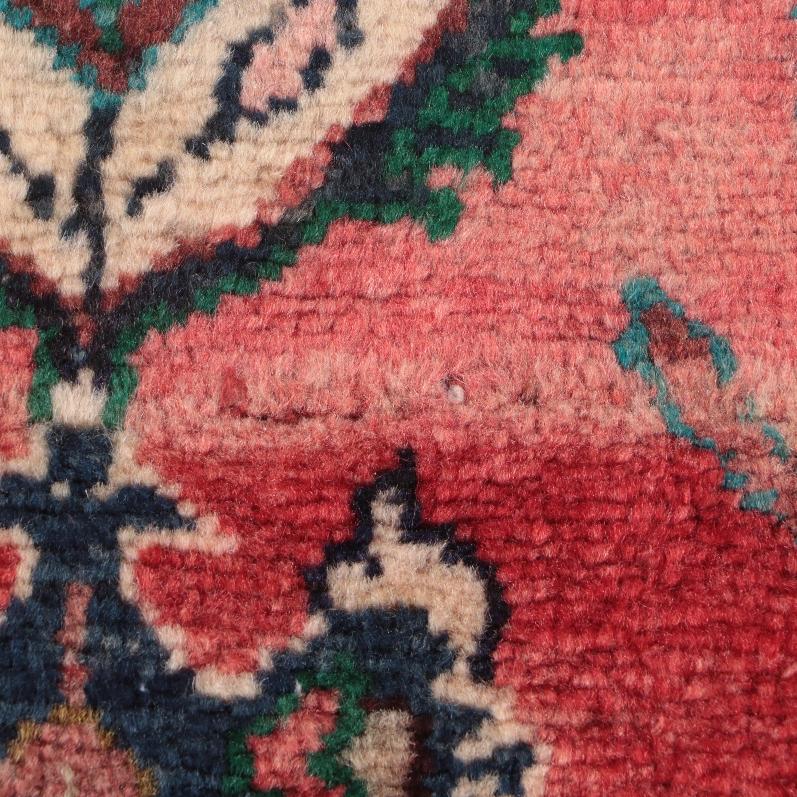 3'5 x 11'7 Hand-Knotted Persian Hamadan Long Rug