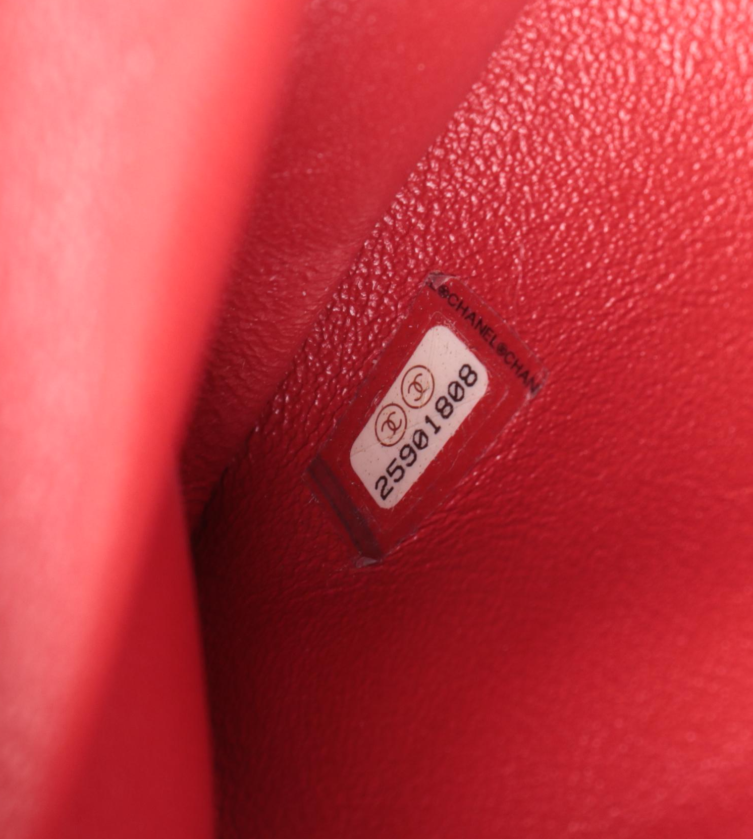 Chanel Coco Flap Bag in Chevron Stitched Calfskin Leather