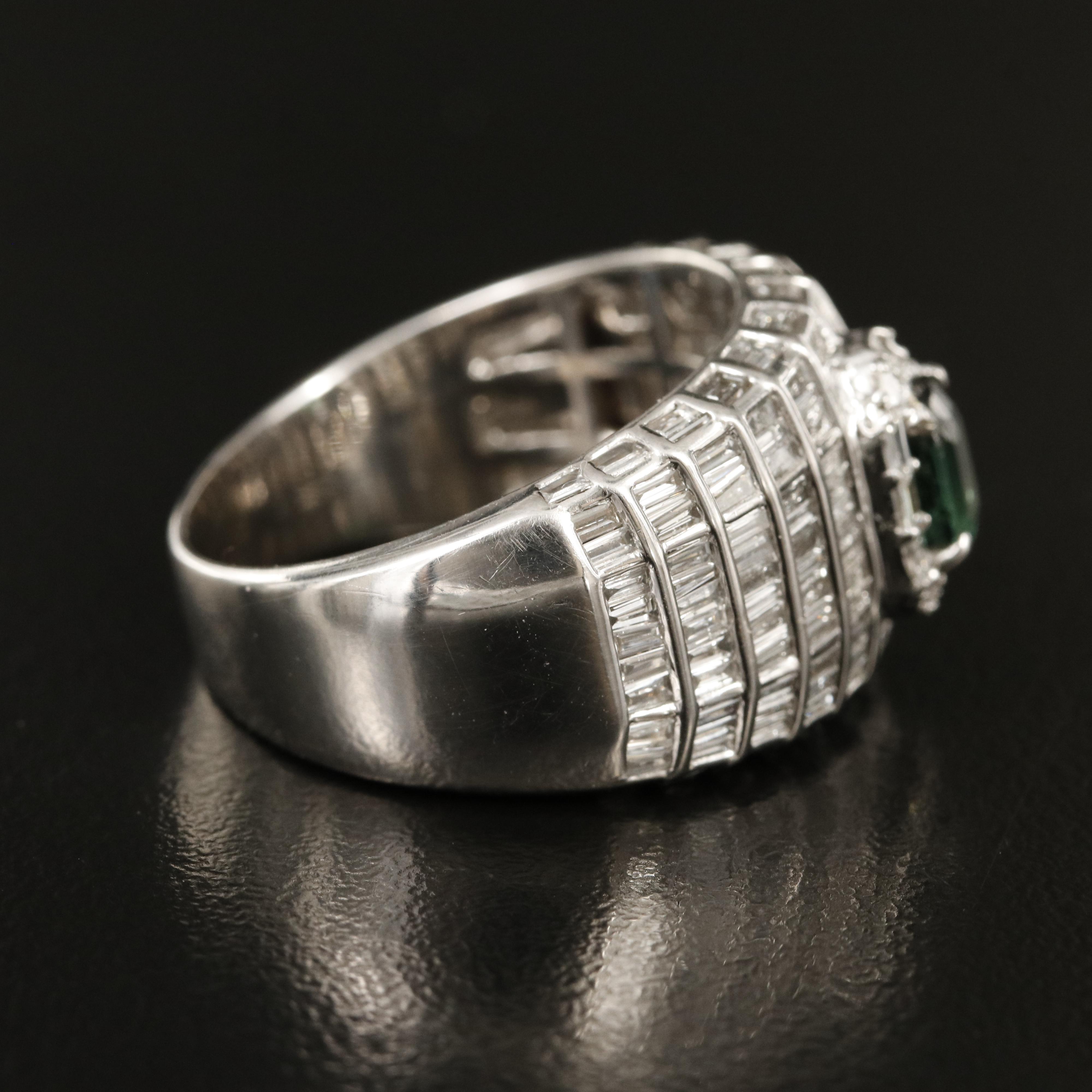 10K Tourmaline and 2.88 CTW Diamond Ring