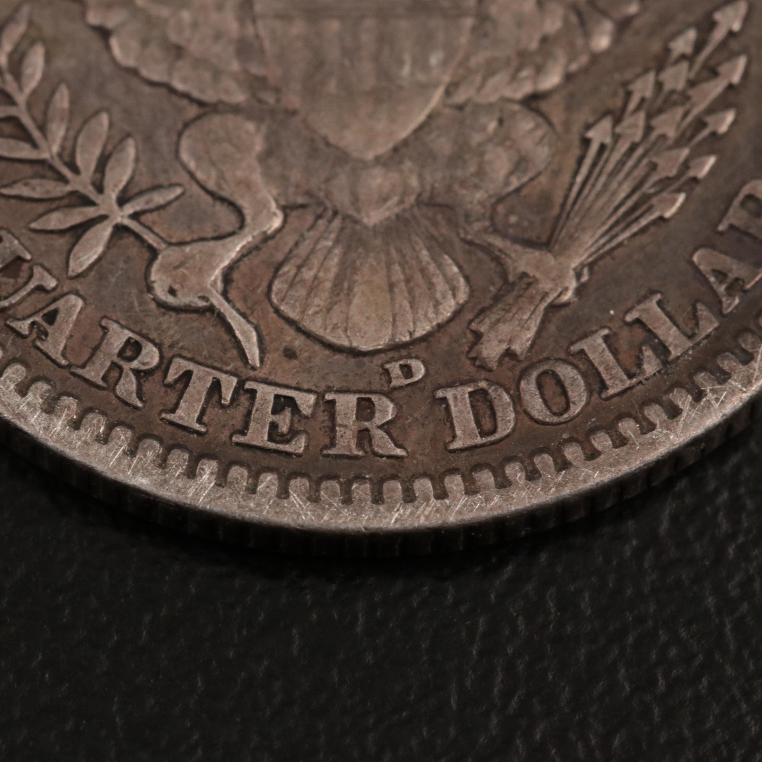 Seven Barber Silver Type Coins