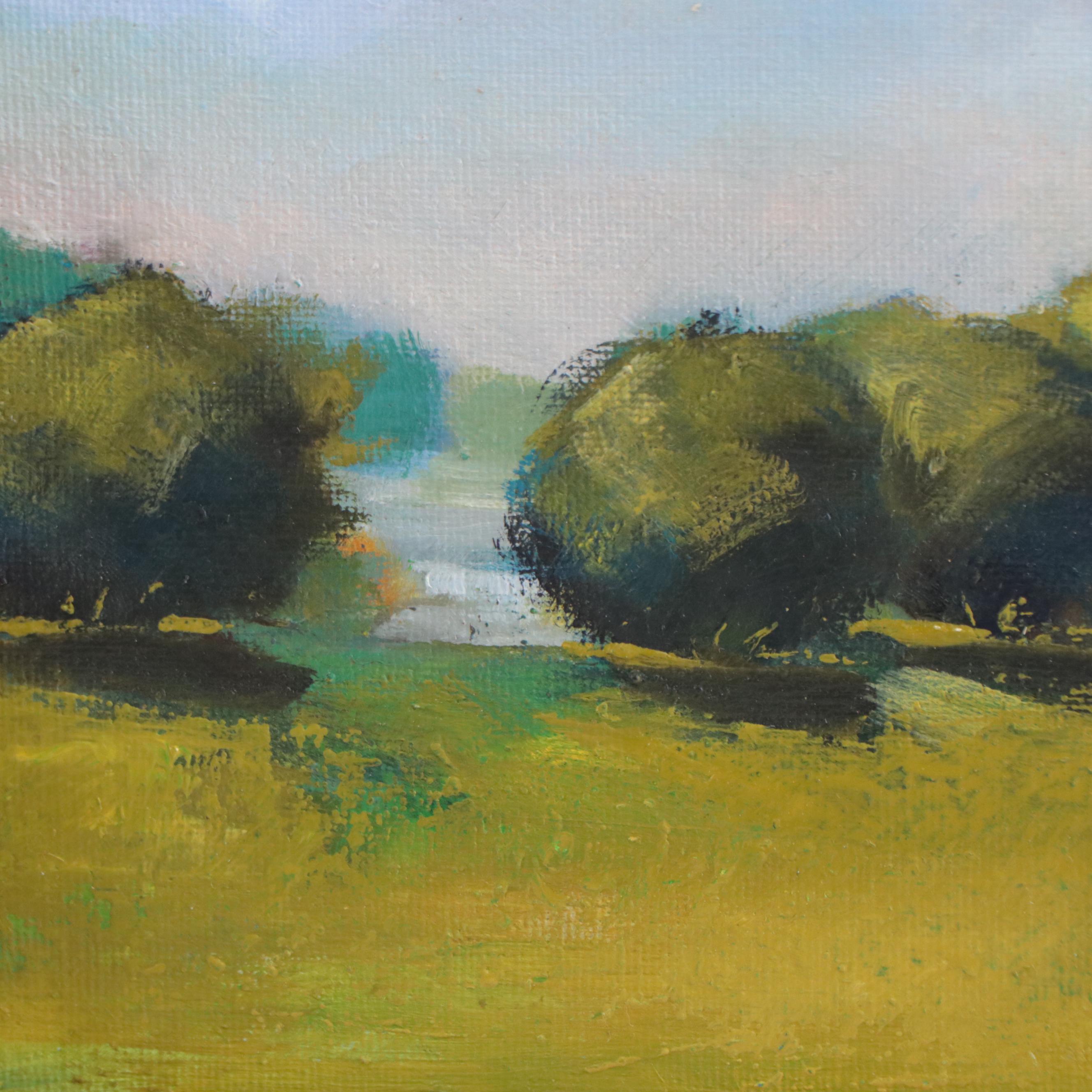 Vova DeBak Pastoral Landscape Oil Painting 21st Century