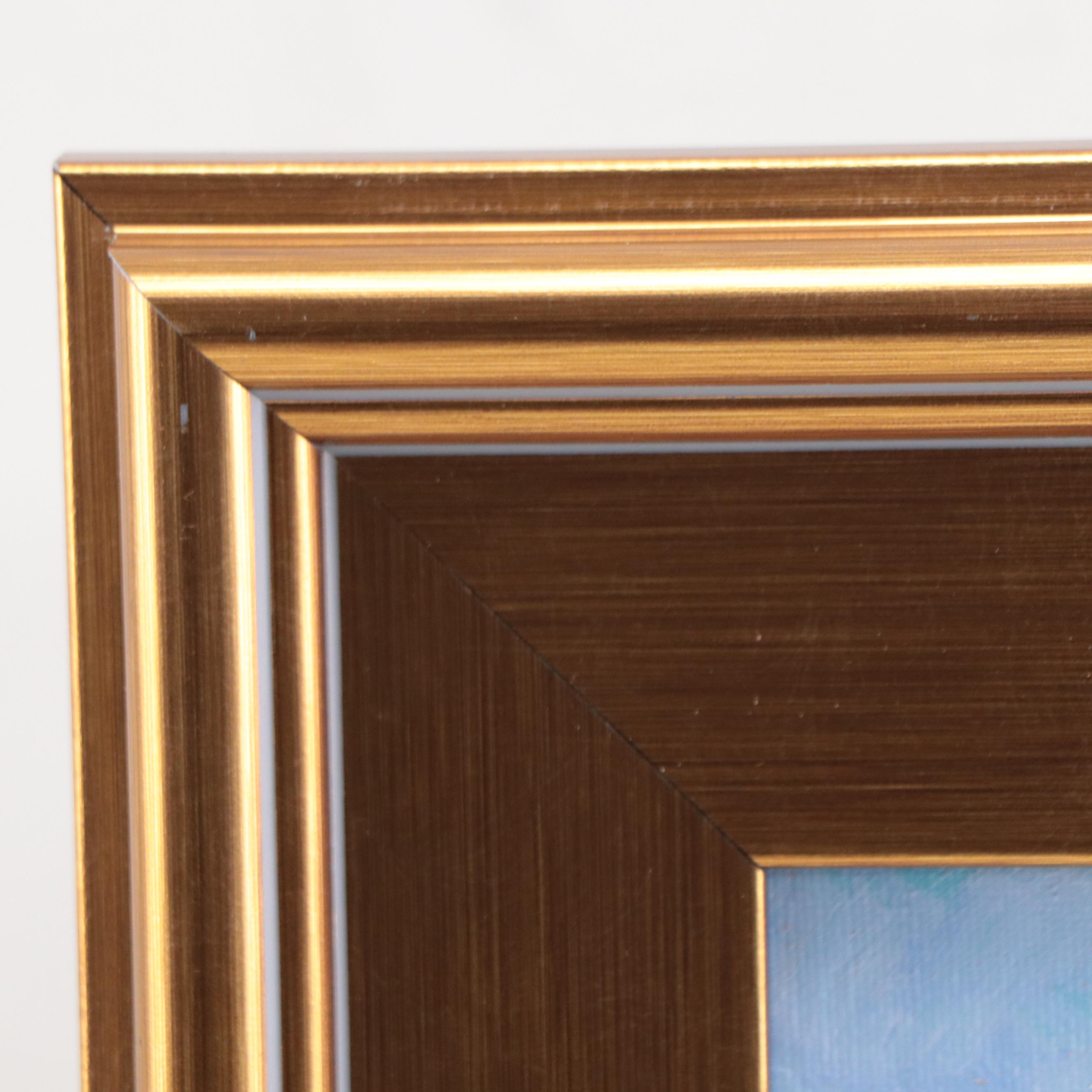 Vova DeBak Pastoral Landscape Oil Painting 21st Century