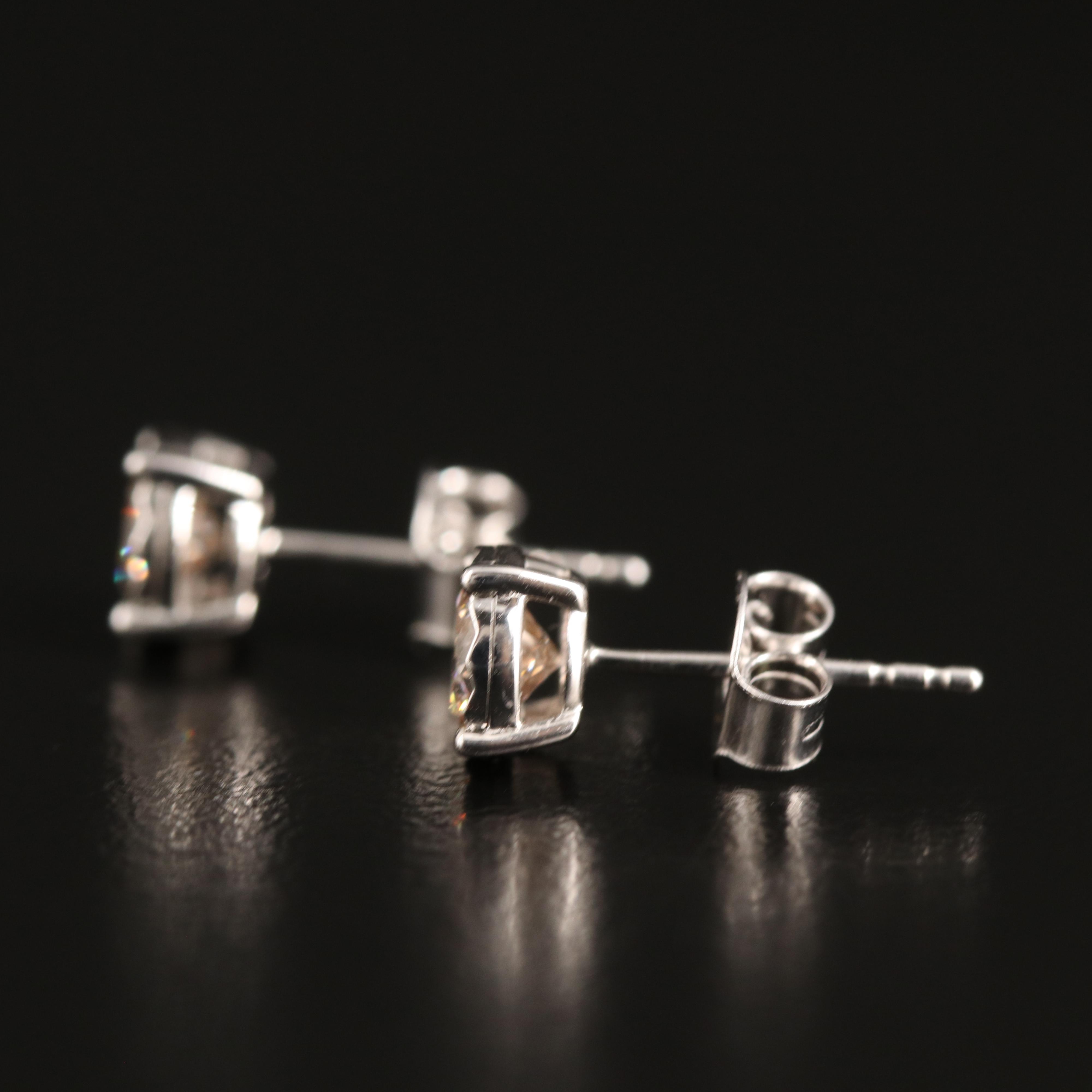 14K 0.78 CTW Lab Grown Diamond Stud Earrings